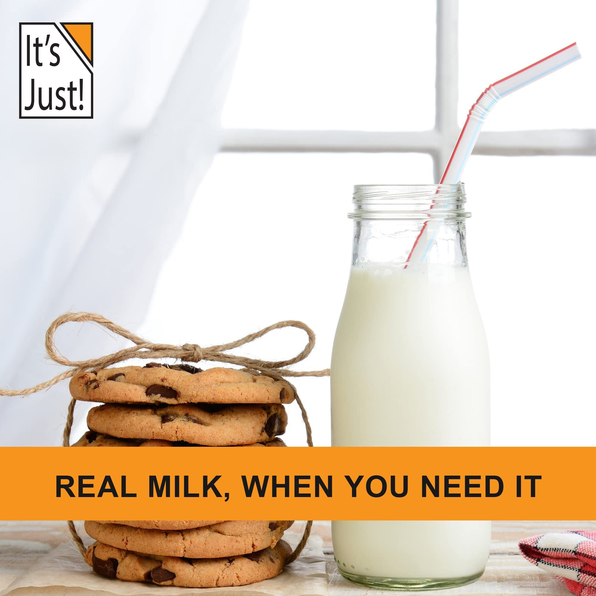 It's Just - Non-Fat Milk Powder, Dehydrated Dried Milk, Just Add Water, 32Oz