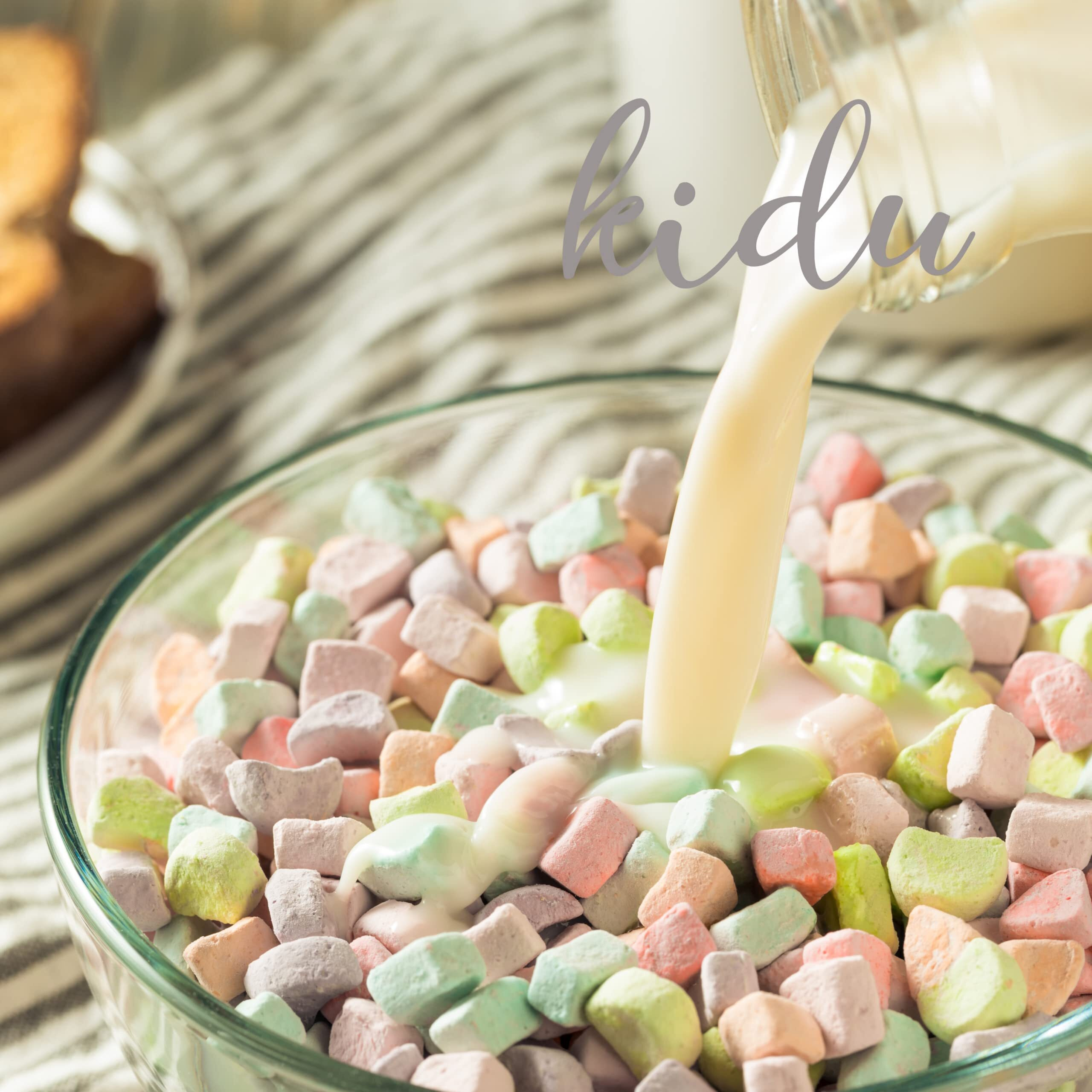 Dehydrated Marshmallow Bits 1.5 Pound Resealable Bulk Bag Cereal Assorted Colors And Shapes, Perfect For Easter, Saint Patrick's Day Celebration