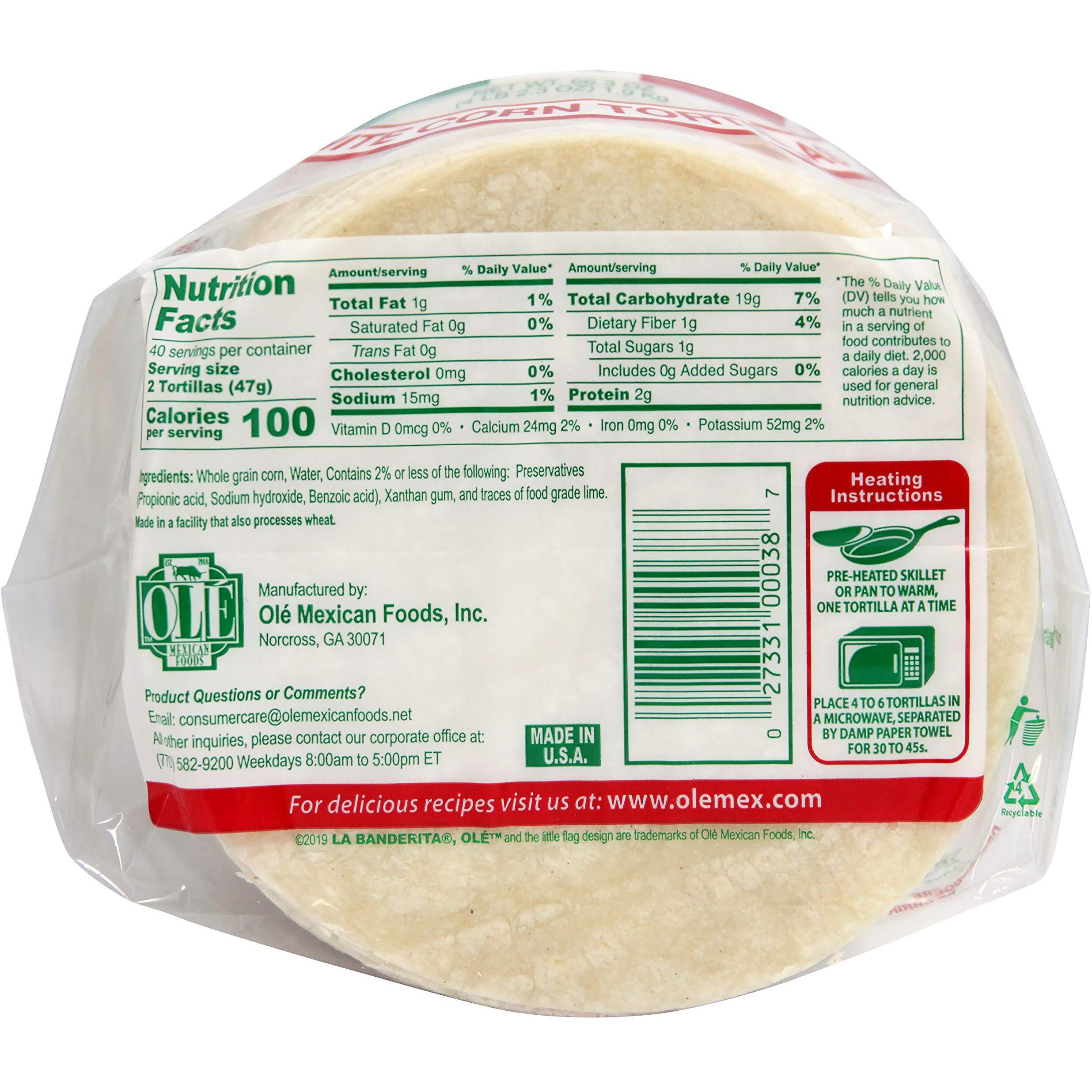 La Banderita Corn Tortilla | 80Ct Each Pack | 2 Pack Case