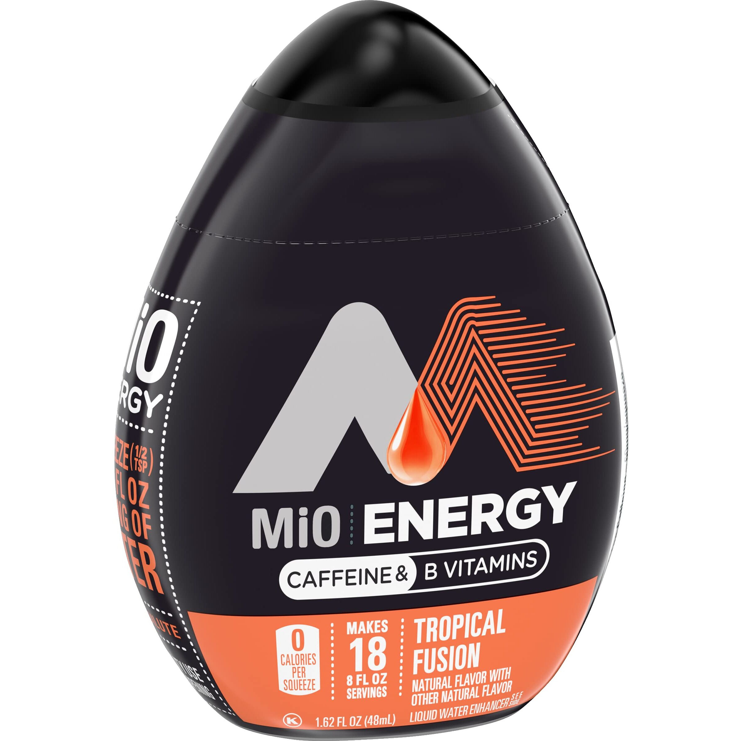 Mio Energy Liquid Water Enhancer, Tropical Fusion, 1.62 Oz, (Pack Of 6)