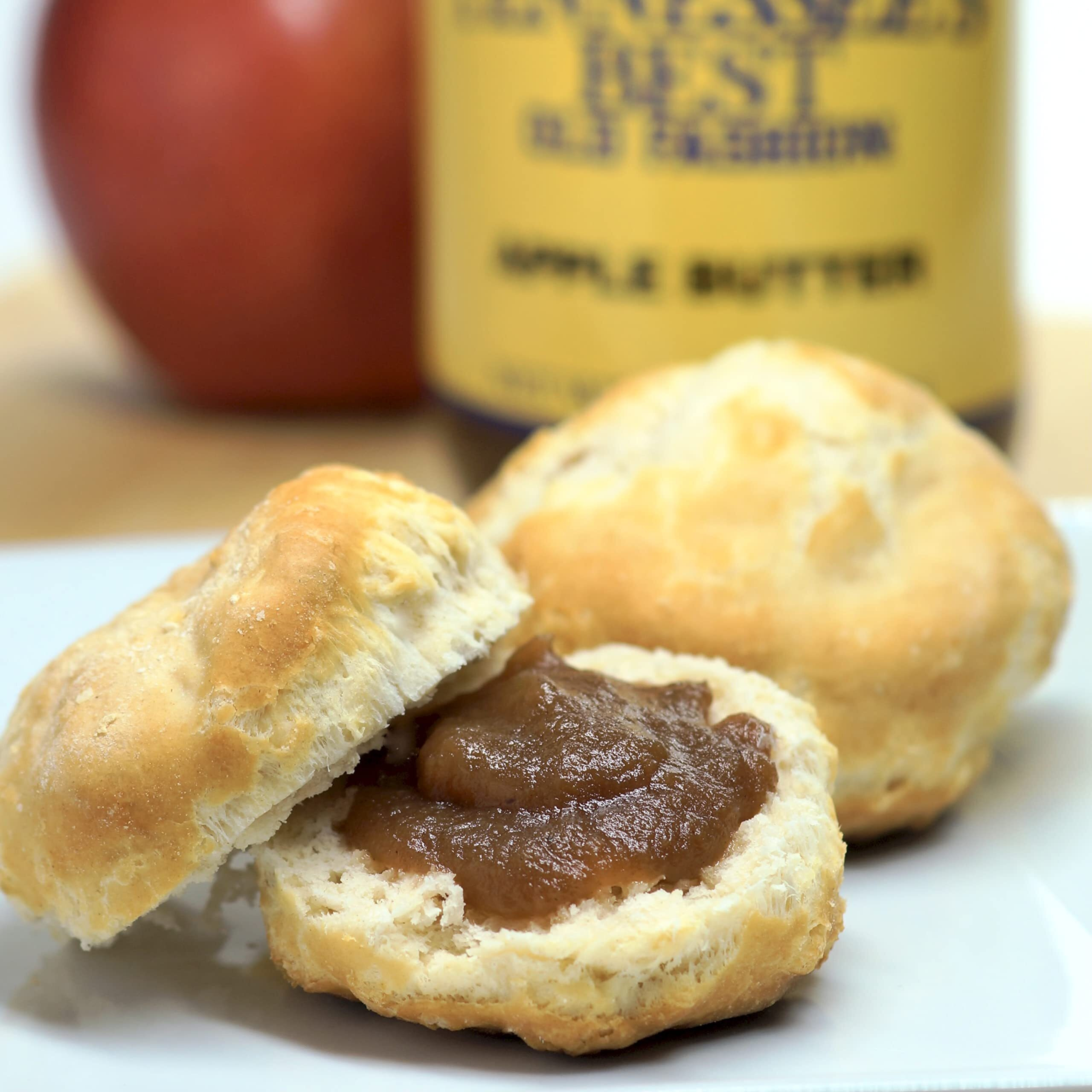Tennessee's Best Apple Butter Two Pack |Handcrafted In Small Batches| Gluten Free | Resealable Glass Jars