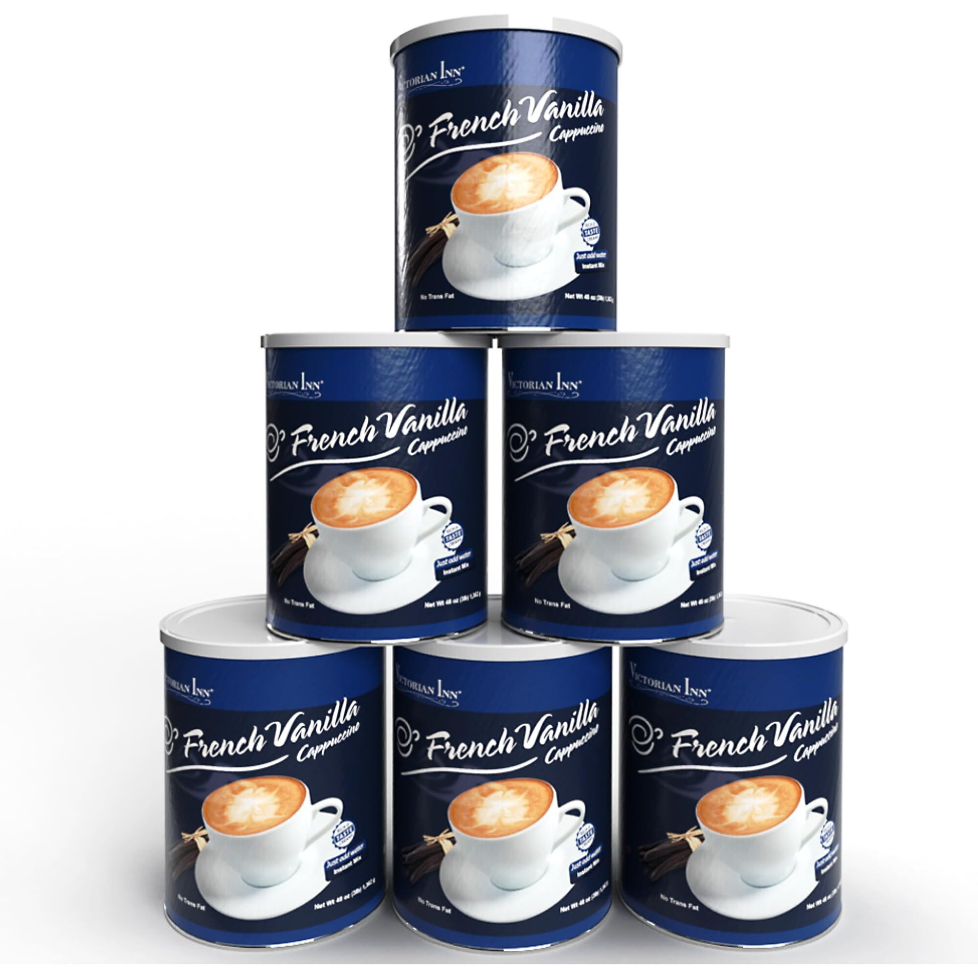 Victorian Inn French Vanilla Cappuccino, 3 Pound (Pack Of 6)