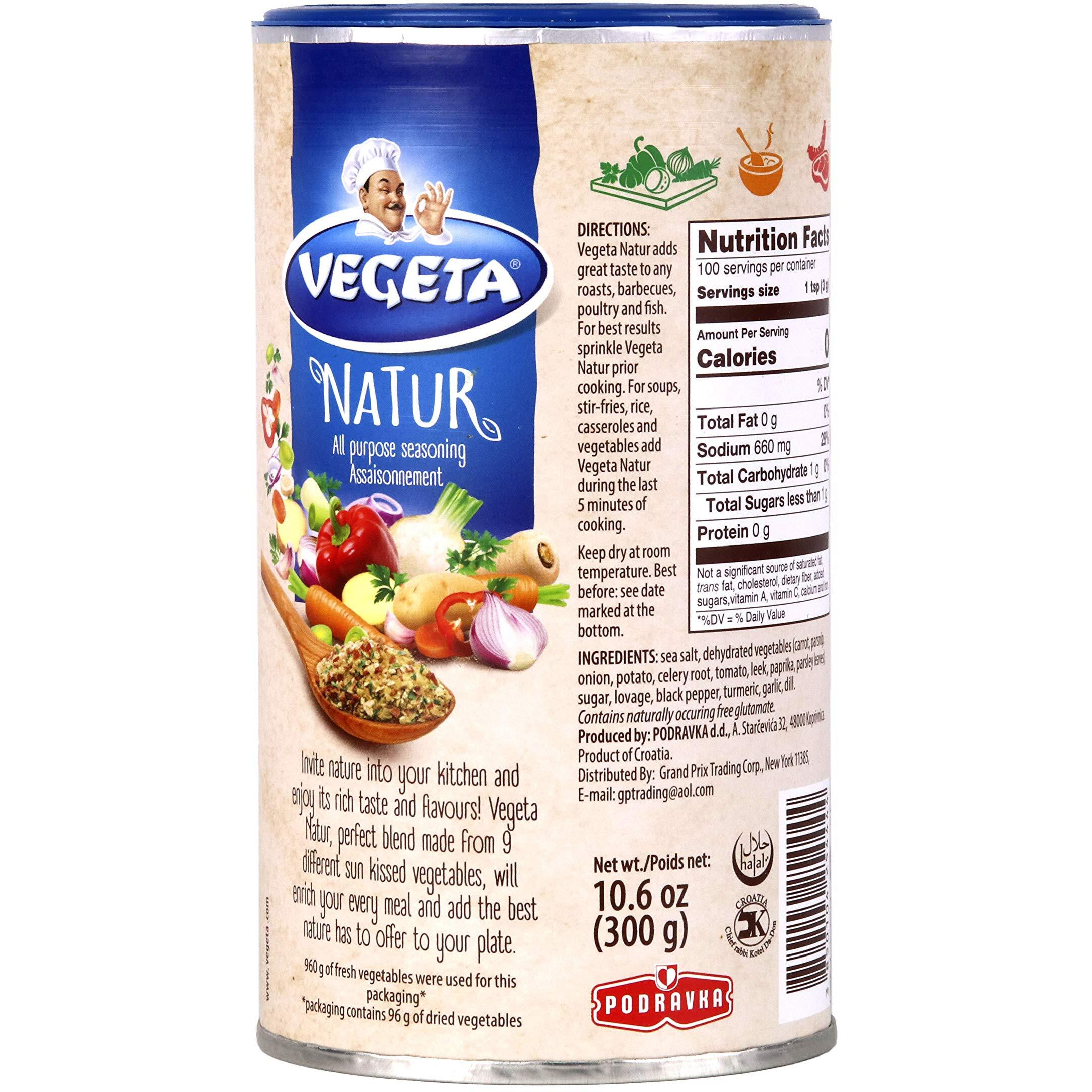 Vegeta Natur All Purpose Seasoning 10.6 Oz (300 G)