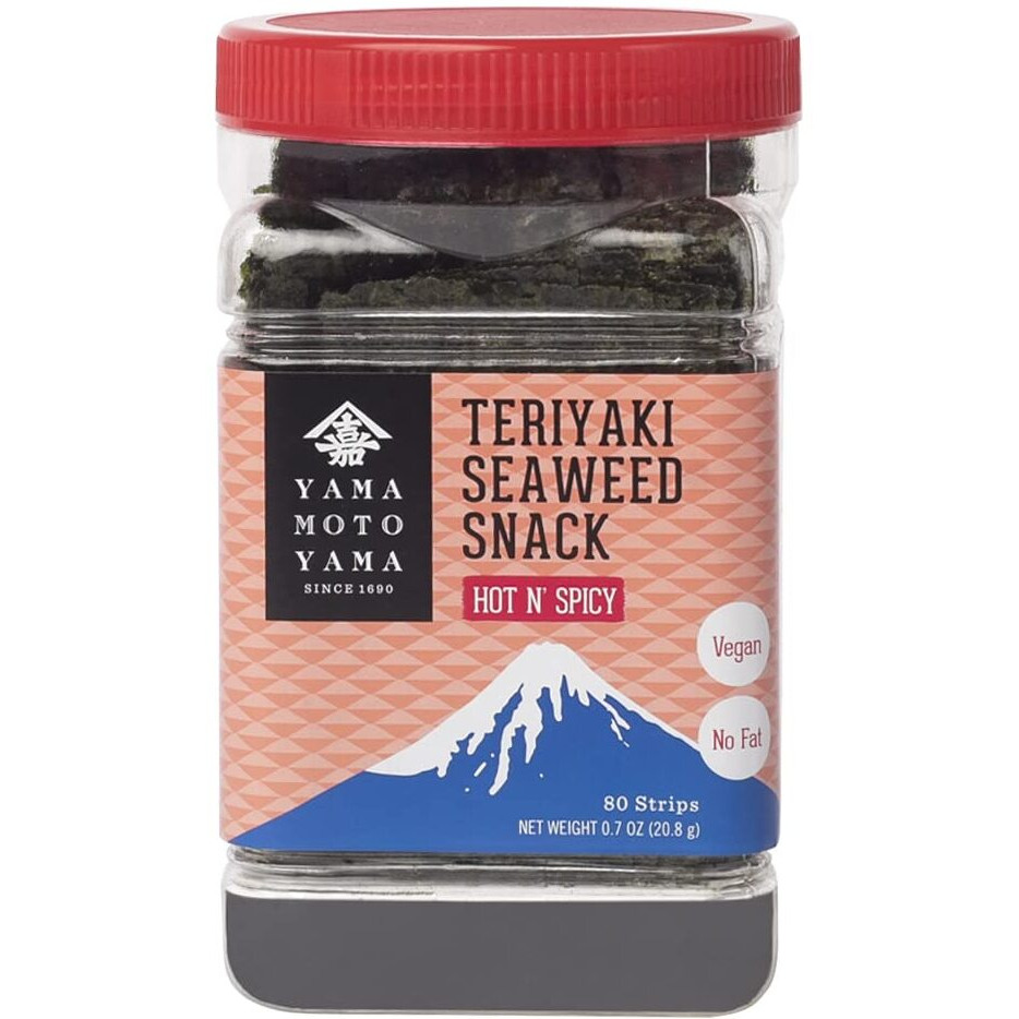 Yama Moto Yama Teriyaki Nori Seaweed Hot And Spicy, 0.7 Ounce