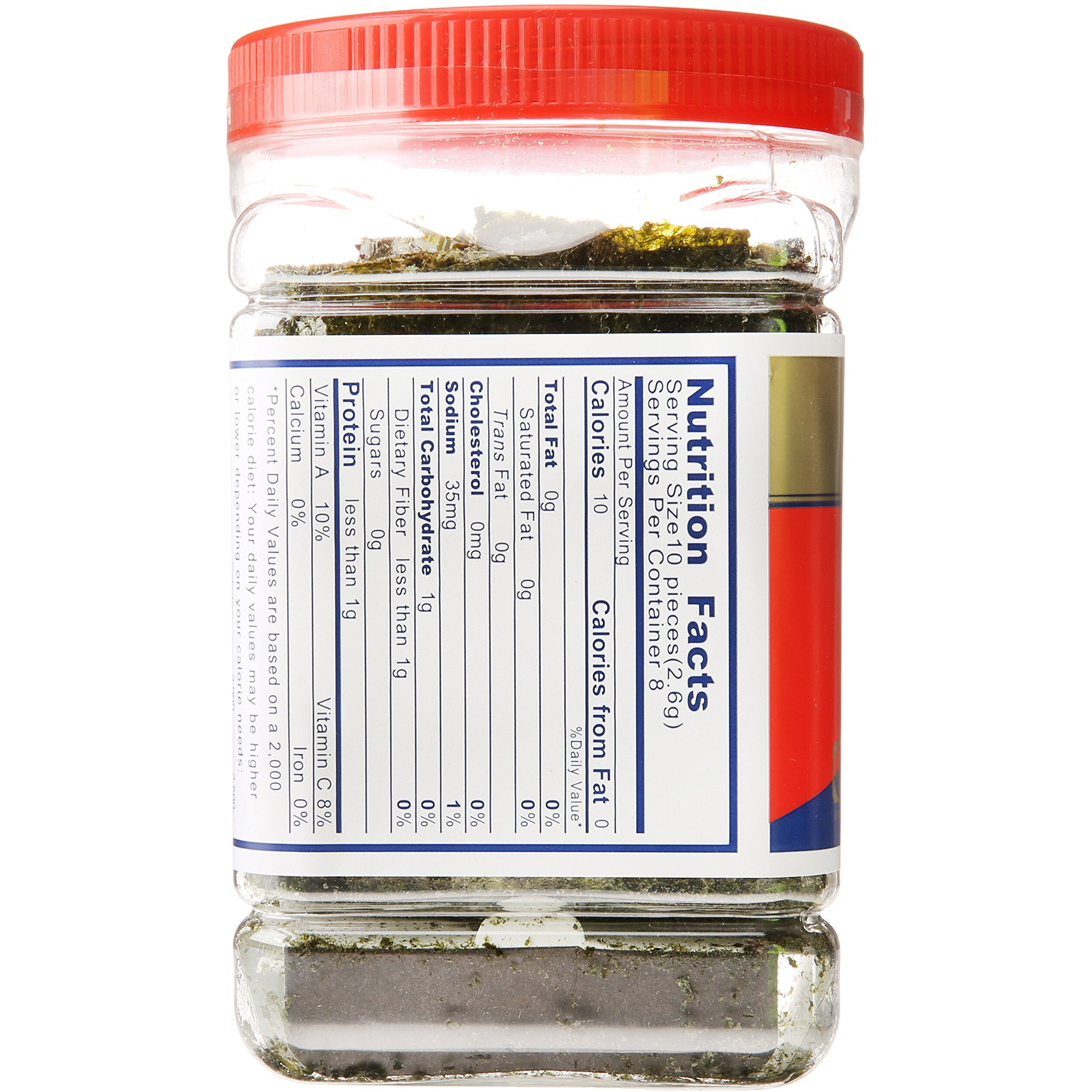 Yama Moto Yama Teriyaki Nori Seaweed Hot And Spicy, 0.7 Ounce