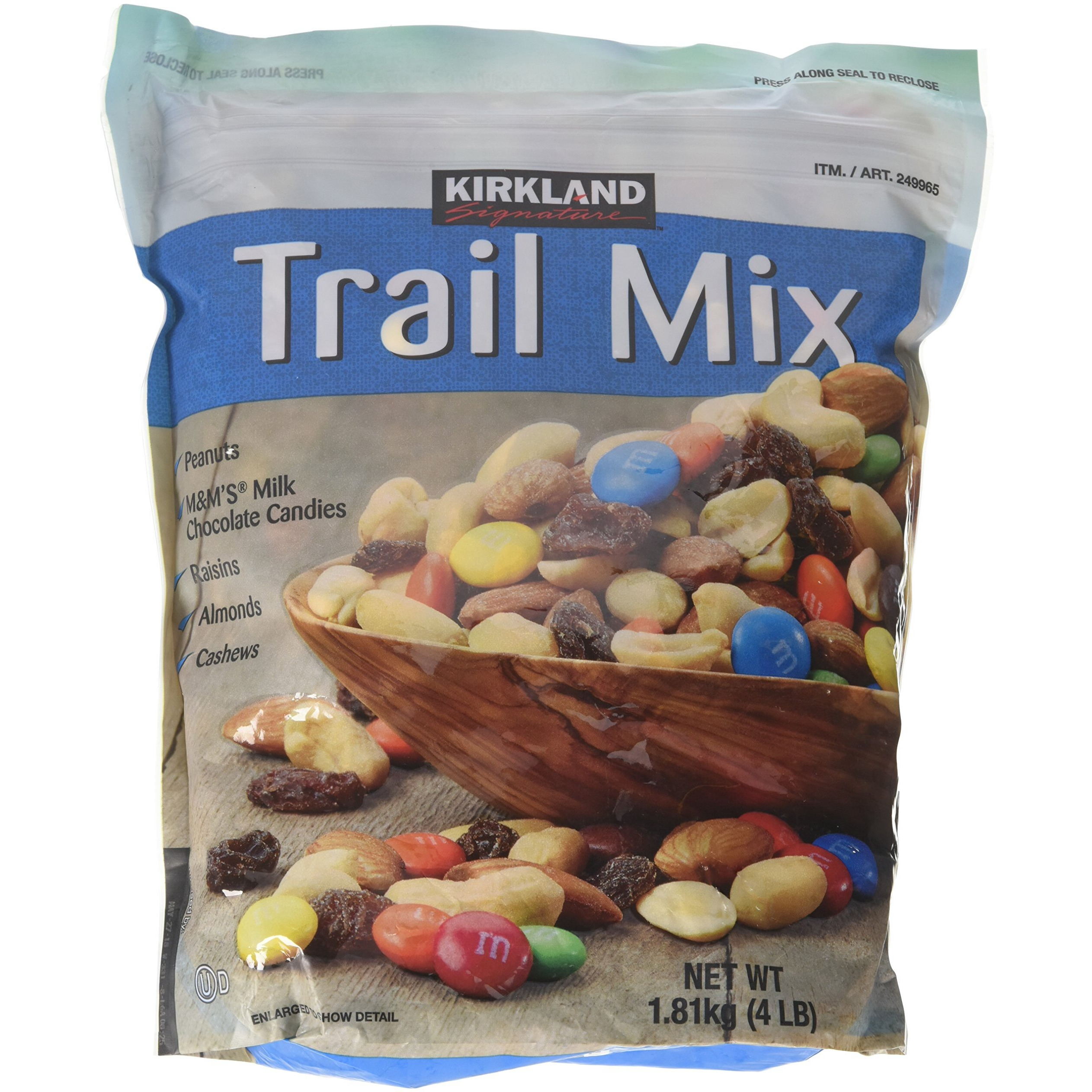 Kirkland Signature Trail Mix 4 Pounds Each (Pack Of 2)