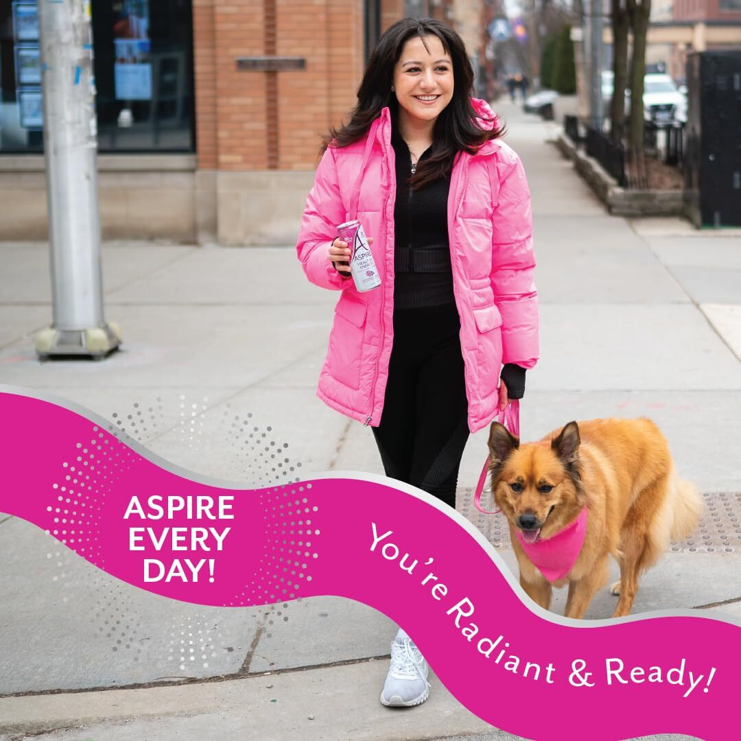 Aspire The Classics Variety Pack, Healthy Energy Drink With Low Caffeine, No Sugar, Carbs, And Keto Friendly, 12 Pack