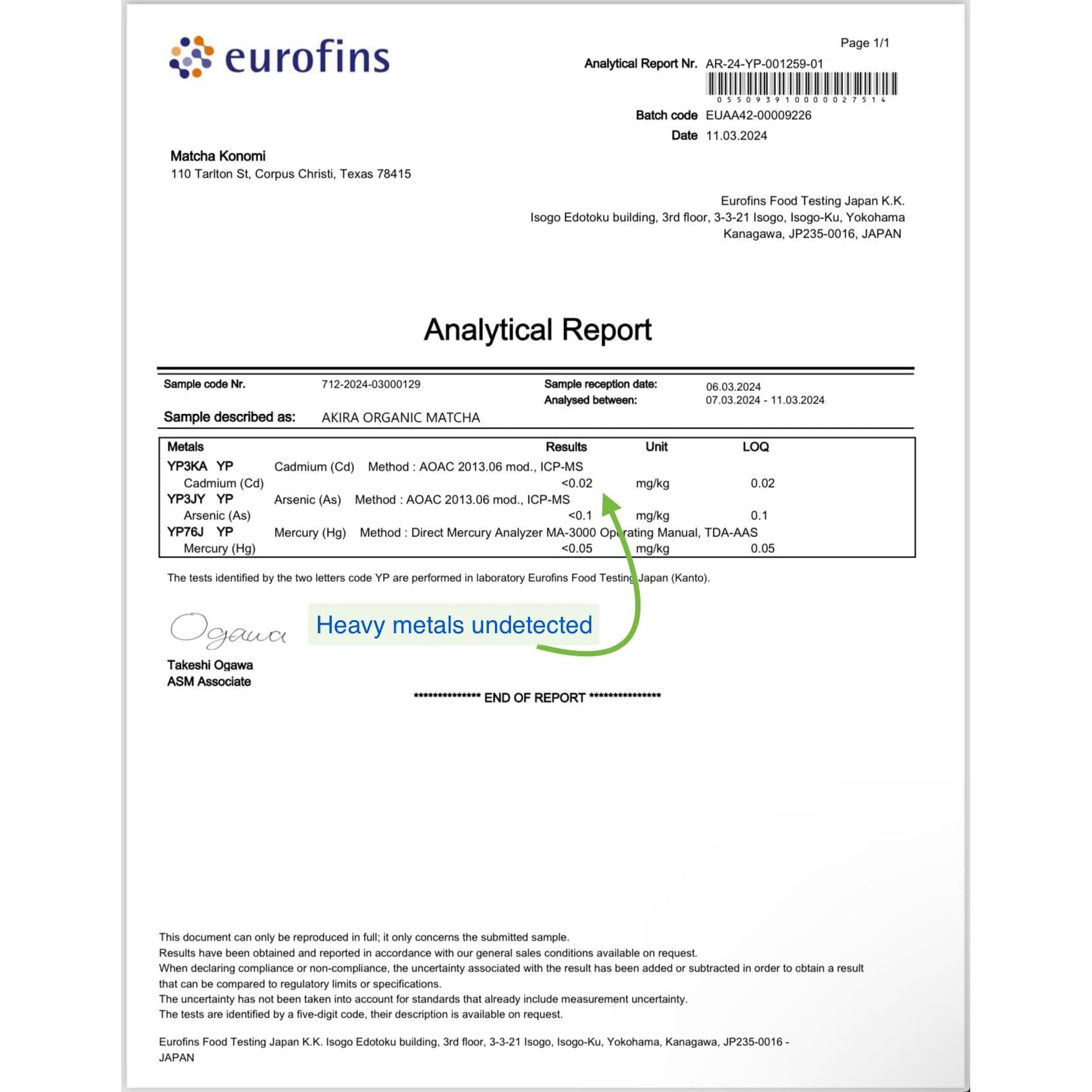 Akira Matcha 30G - Organic Premium Ceremonial Japanese Matcha Green Tea Powder - First Harvest - Zero Sugar - Usda And Jas Certified