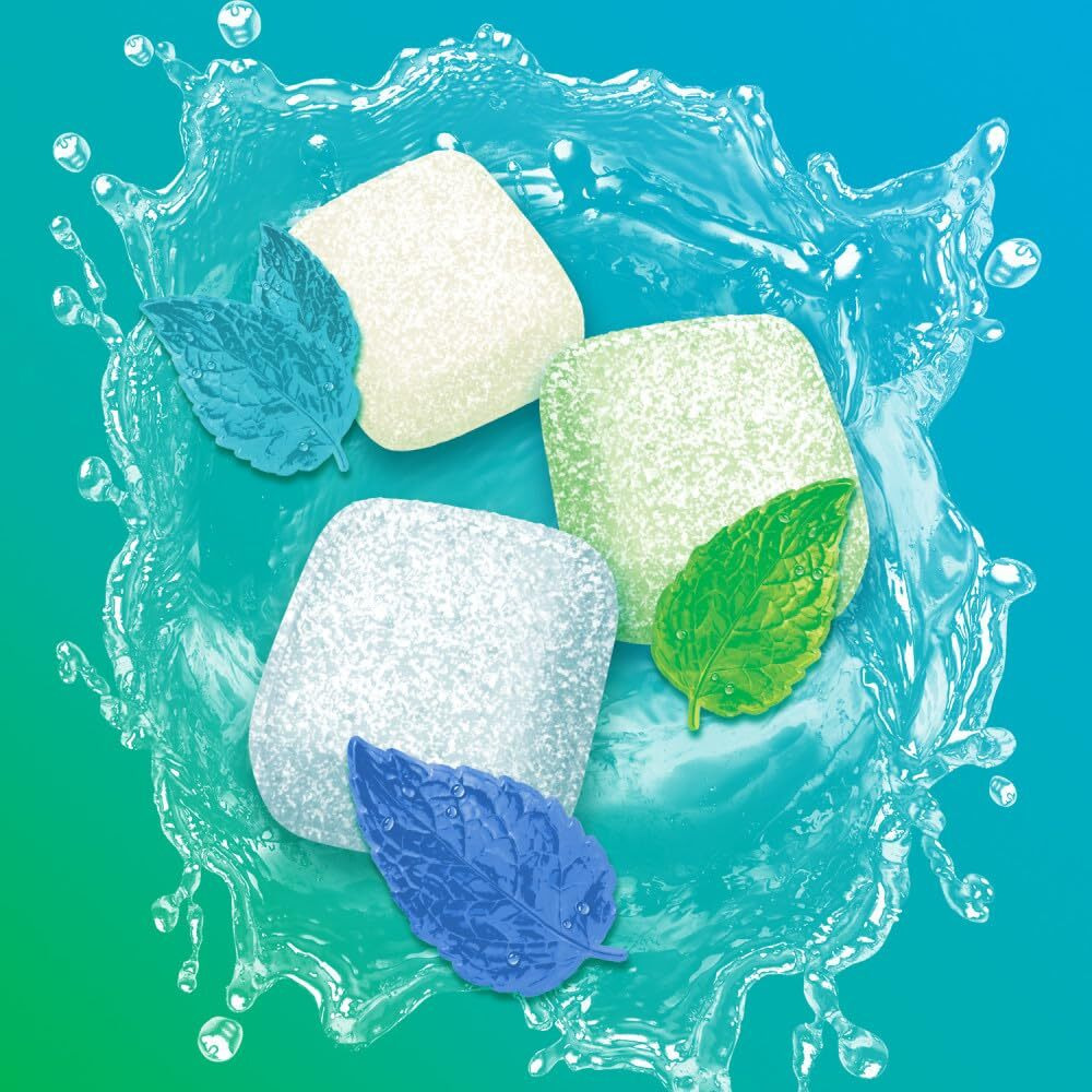Extra Refreshers Mint Mix Gum, 3.21-Ounce 40-Piece Bottle (Pack Of 6)