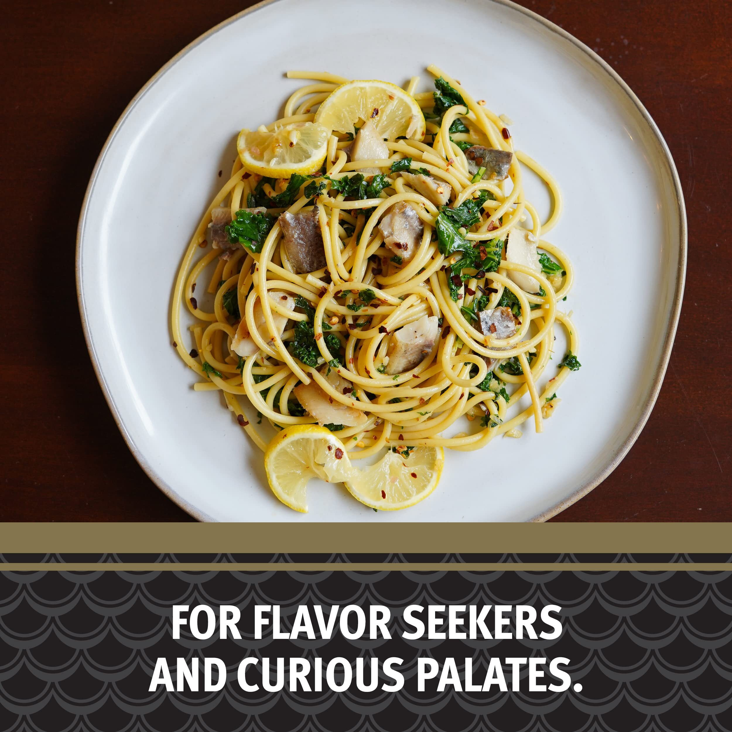 Brunswick Sardines In Olive Oil, 3.75 Oz Can (Pack Of 12) - Wild Caught Sardines - 16G Protein Per Serving - Gluten Free, Keto Friendly - Great For Pasta & Seafood Recipes