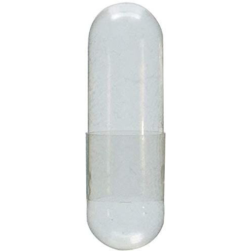 Capsule Connection Usa-Made 1000 Bulk Wholesale Empty Clear Gelatin Capsules,"&quot00"" Size,