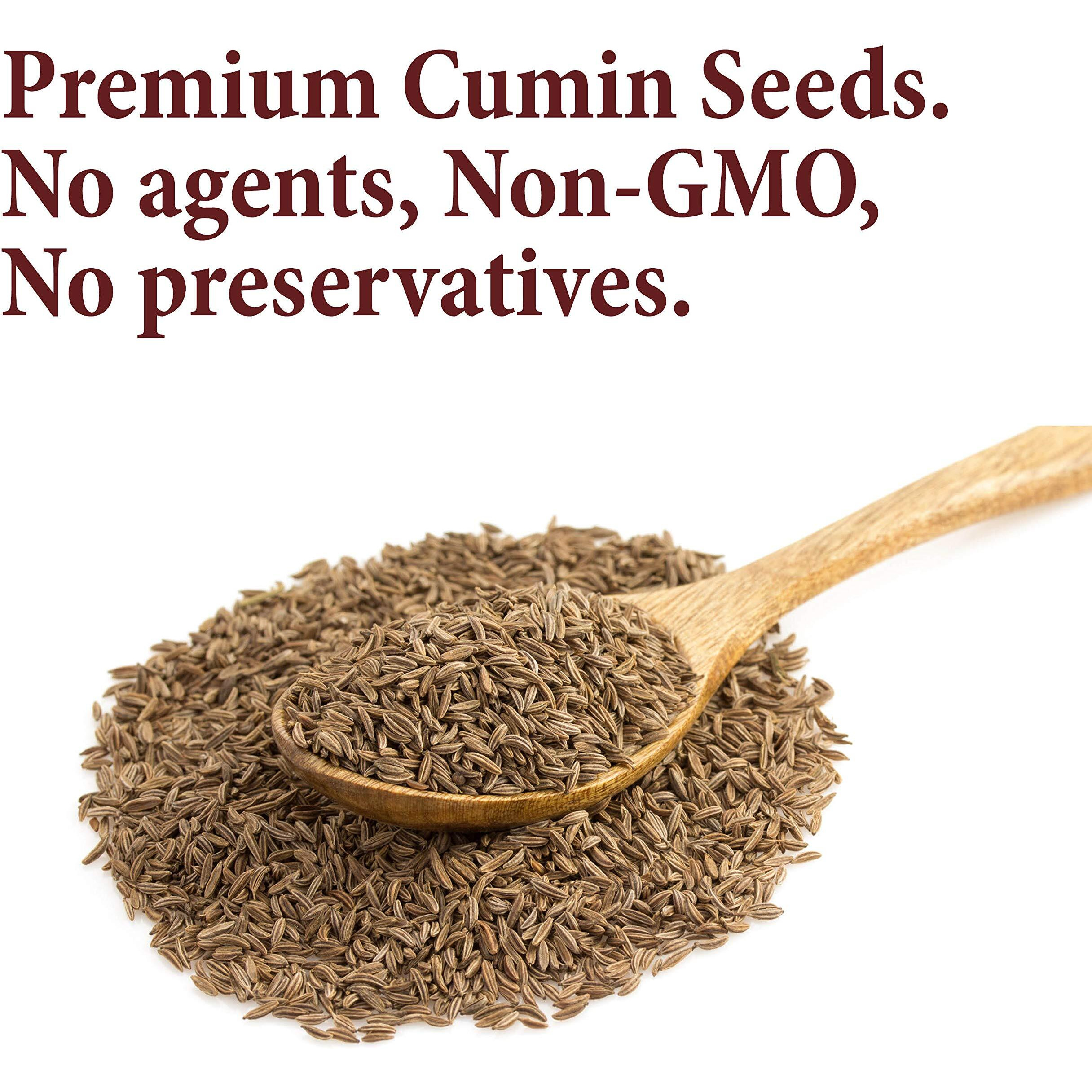 The Spice Way Cumin Seeds - Whole Cumin Seed 8 Oz Resealable Bag