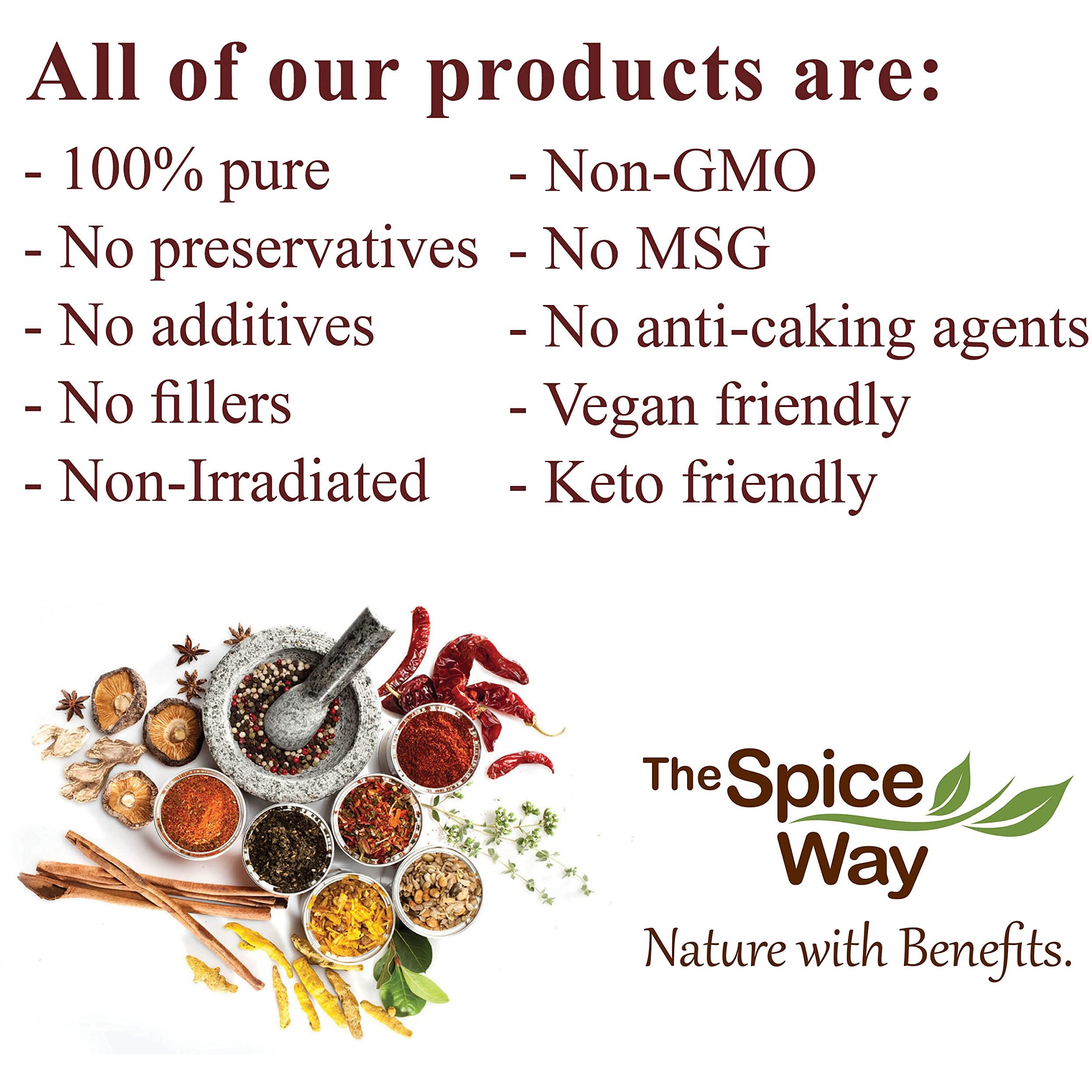 The Spice Way Cumin Seeds - Whole Cumin Seed 8 Oz Resealable Bag