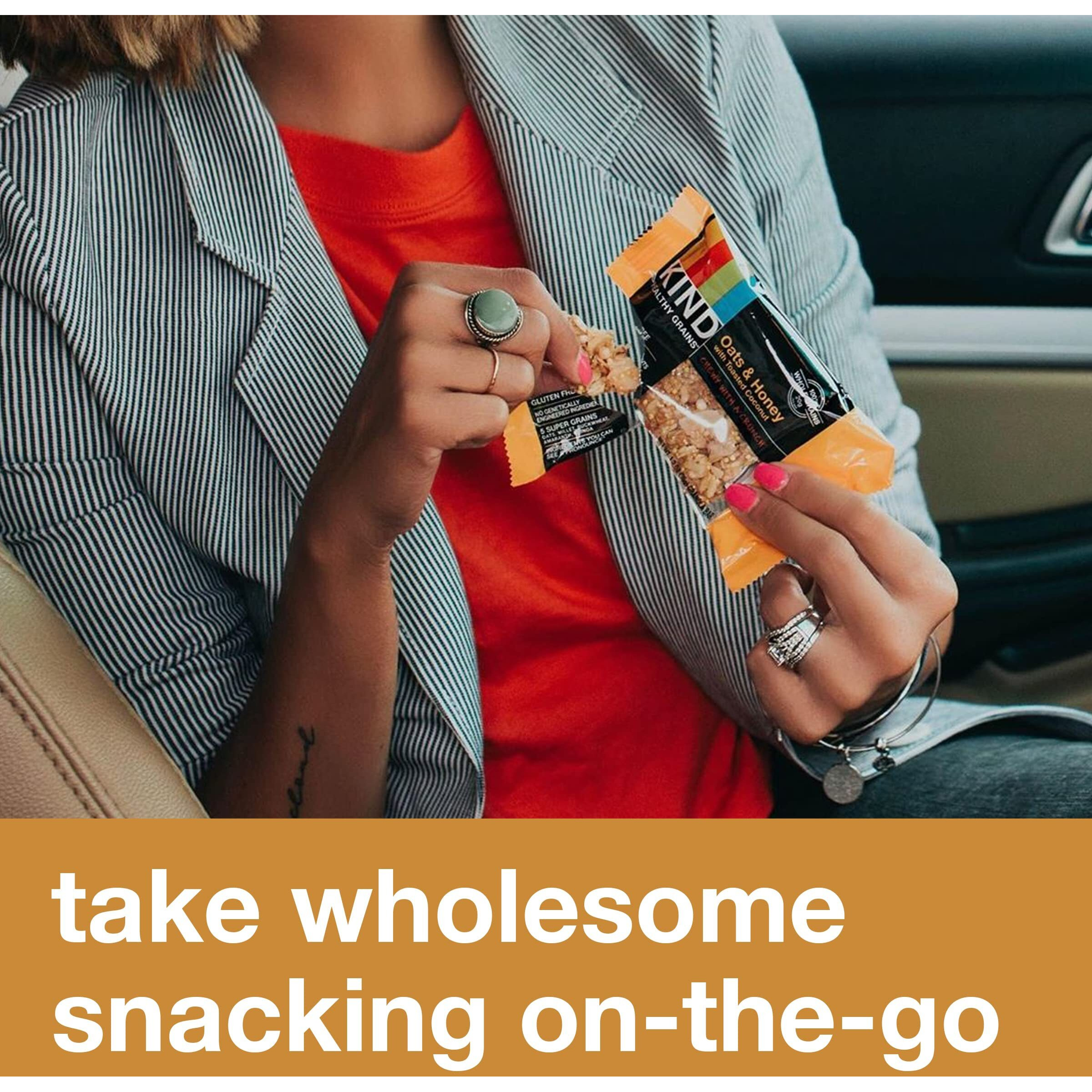 Kind Healthy Grains Bars, Oats & Honey, Gluten Free, 15 Count