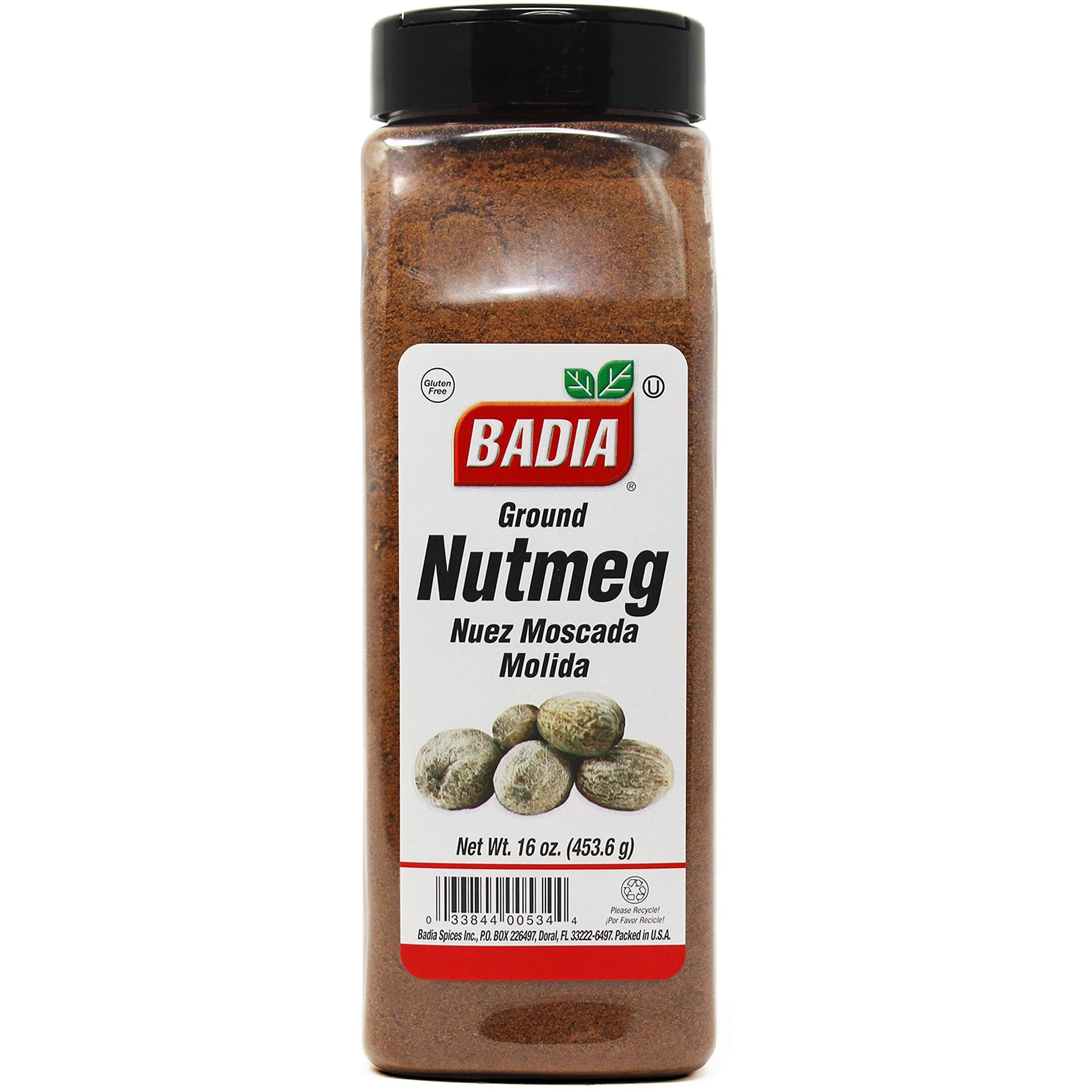 Badia - Ground Nutmeg - 16 Oz.