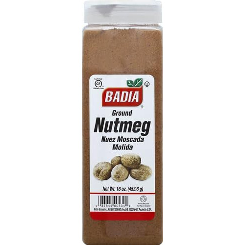 Badia - Ground Nutmeg - 16 Oz.