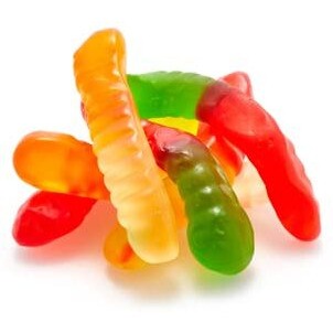 Yupik Mini Gummy Worms, 2.2 Lb, Gluten-Free, Dual-Colored, Fruity Flavors, Soft & Chewy, 2"" Gummies, Fun Treat, Sweet Candy, Delicious Snack, Ideal For Gifting, Holidays & Baking