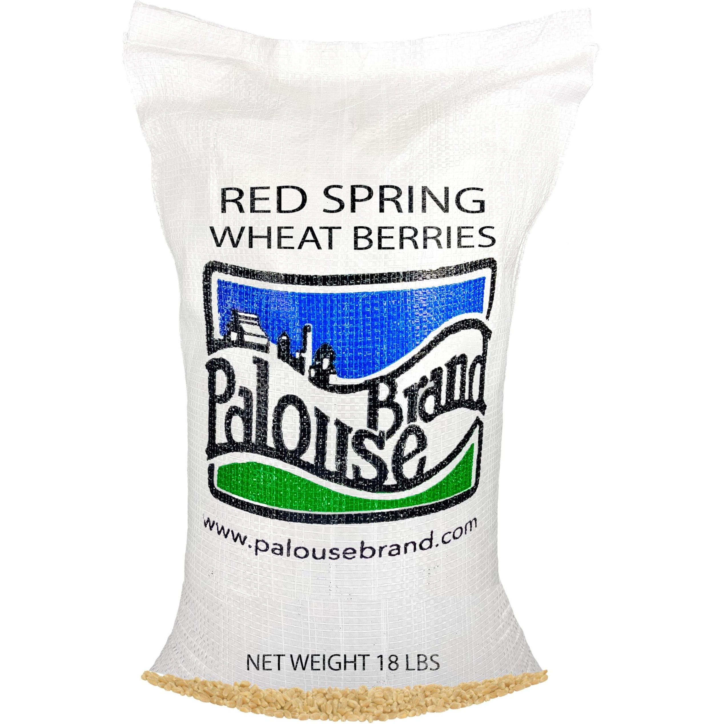 Mader Family Grown Hard Red Spring Wheat Berries Palouse Brand, Non-Gmo, Kosher, Bulk