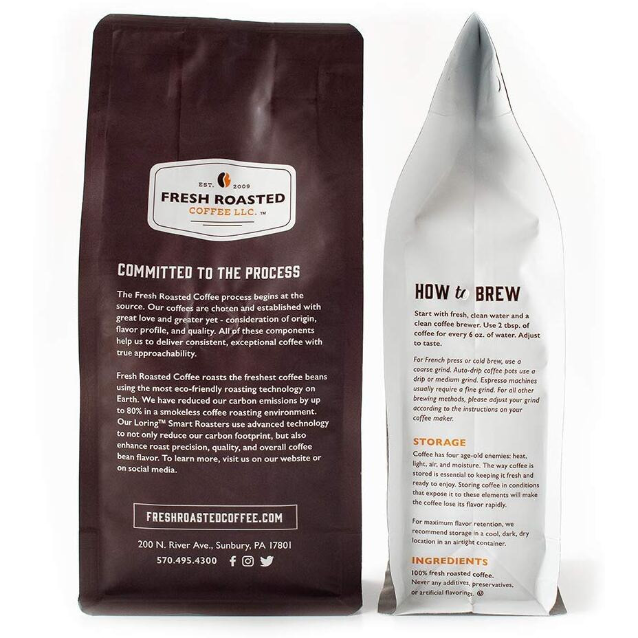 Fresh Roasted Coffee, Organic Bali Blue Moon, 5 Lb (80 Oz), Medium Roast, Kosher, Whole Bean