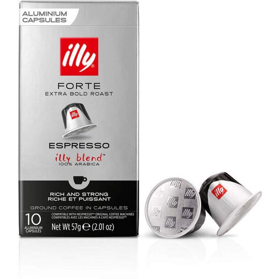 Illy Espresso - Nespresso Compatible Coffee Capsules. All 5 Blends Variety Pack Intenso, Classico, Forte, Lungo, Decaf