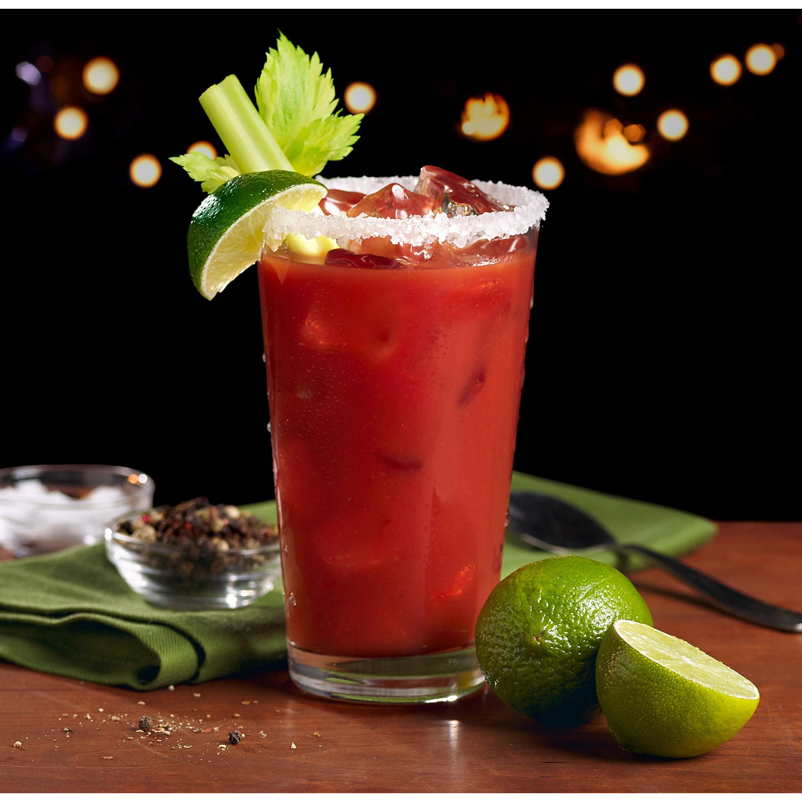 Mr & Mrs T Bold & Spicy Bloody Mary Mix, 1 L Bottle (Pack Of 6), Spicy Cocktail Juice Mixer, Bold Flavors, Perfect For Bloody Mary And Mocktail Drinks