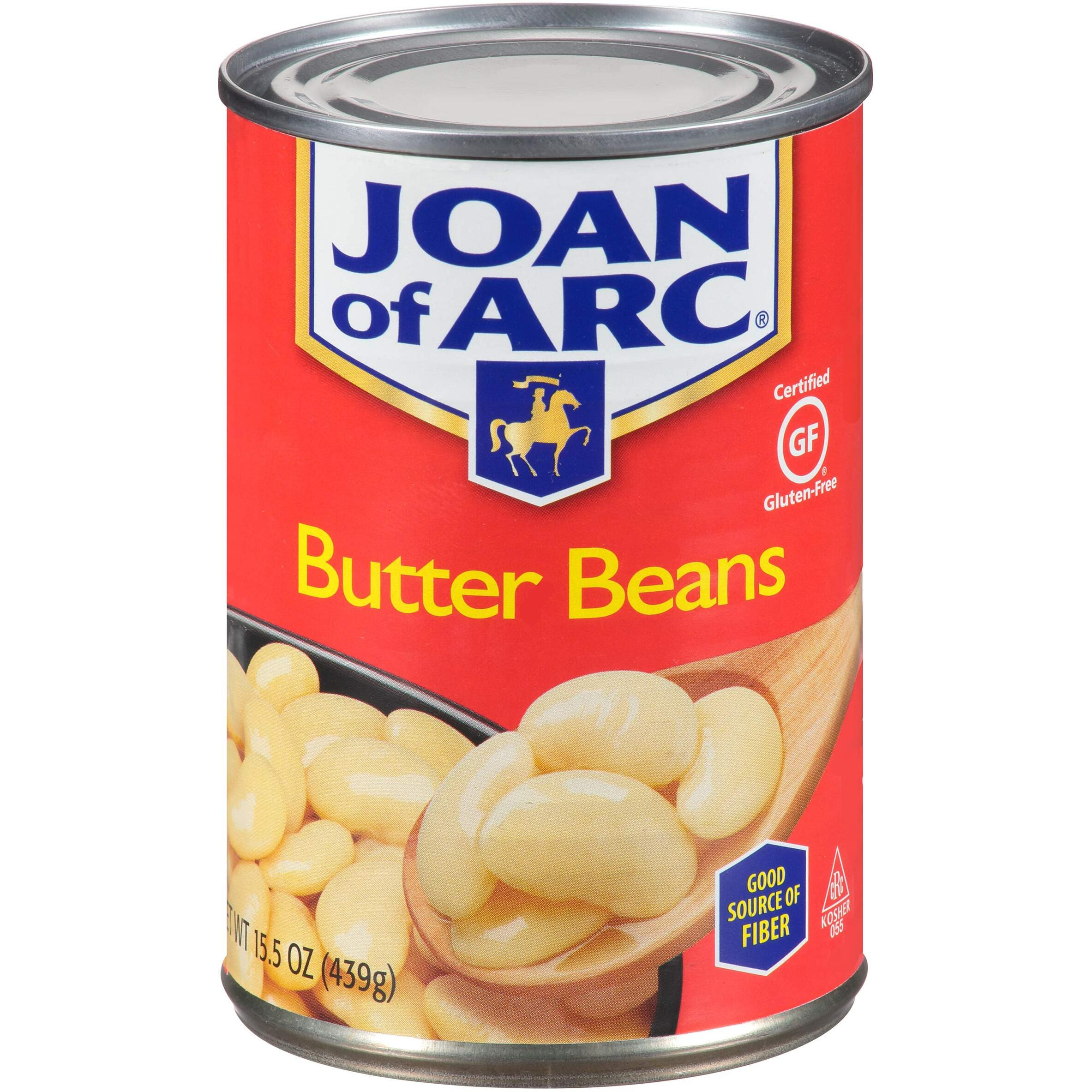 Joan Of Arc Beans, Butter Beans, 15.5 Ounce (Pack Of 12)