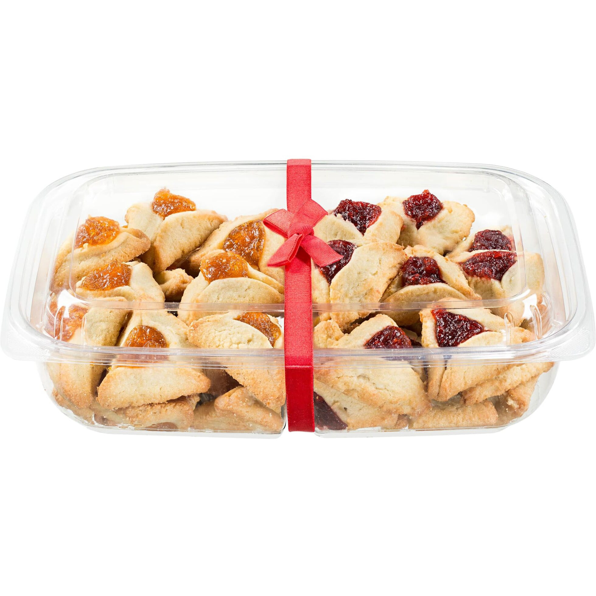 Hamentaschen Cookies Filled With Raspberry And Apricot Filling | Gourmet Cookie Gifts | Mishloach Manot | Purim Gift Idea For Him & Her | Kosher Hamentaschen Cookies | 22 Oz Sterns Bakery