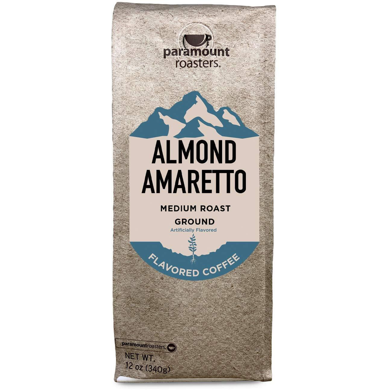 Almond Amaretto Flavored Ground Coffee, 1-12Oz Medium Roast