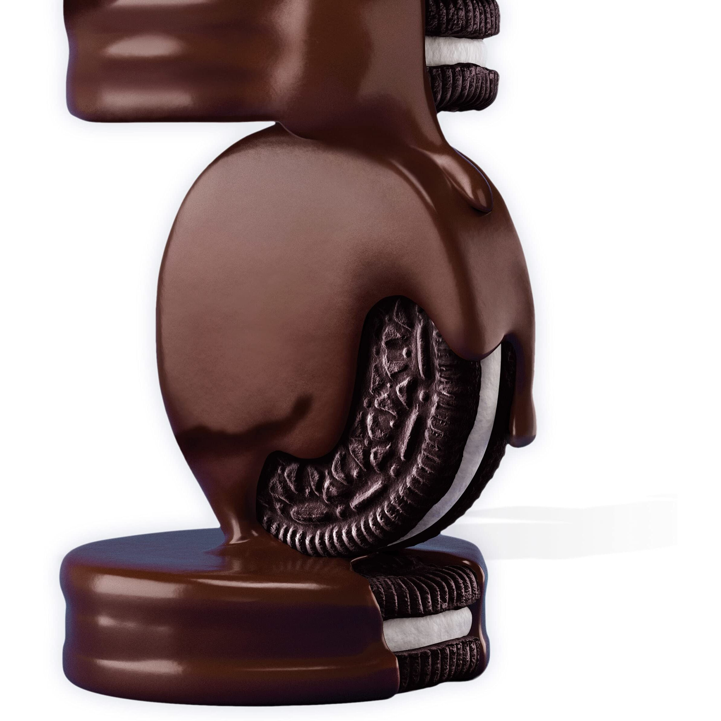 Oreo Fudge Covered Chocolate Sandwich Cookies, 7.9 Oz