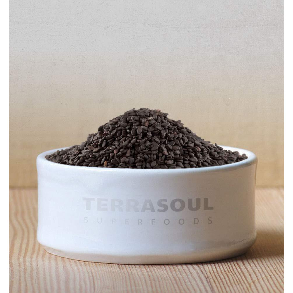 Terrasoul Superfoods Organic Black Sesame Seeds, 4 Lbs (2 Pack) - Raw | Unhulled | Lab-Tested