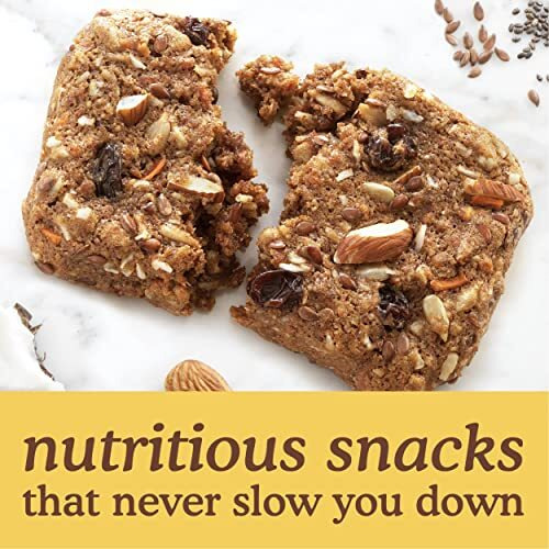 Simple Mills Almond Flour Snack Bars, Spiced Carrot Cake - Gluten Free, Made With Organic Coconut Oil, Breakfast Bars, Healthy Snacks, Paleo Friendly, 6 Ounce (Pack Of 6)