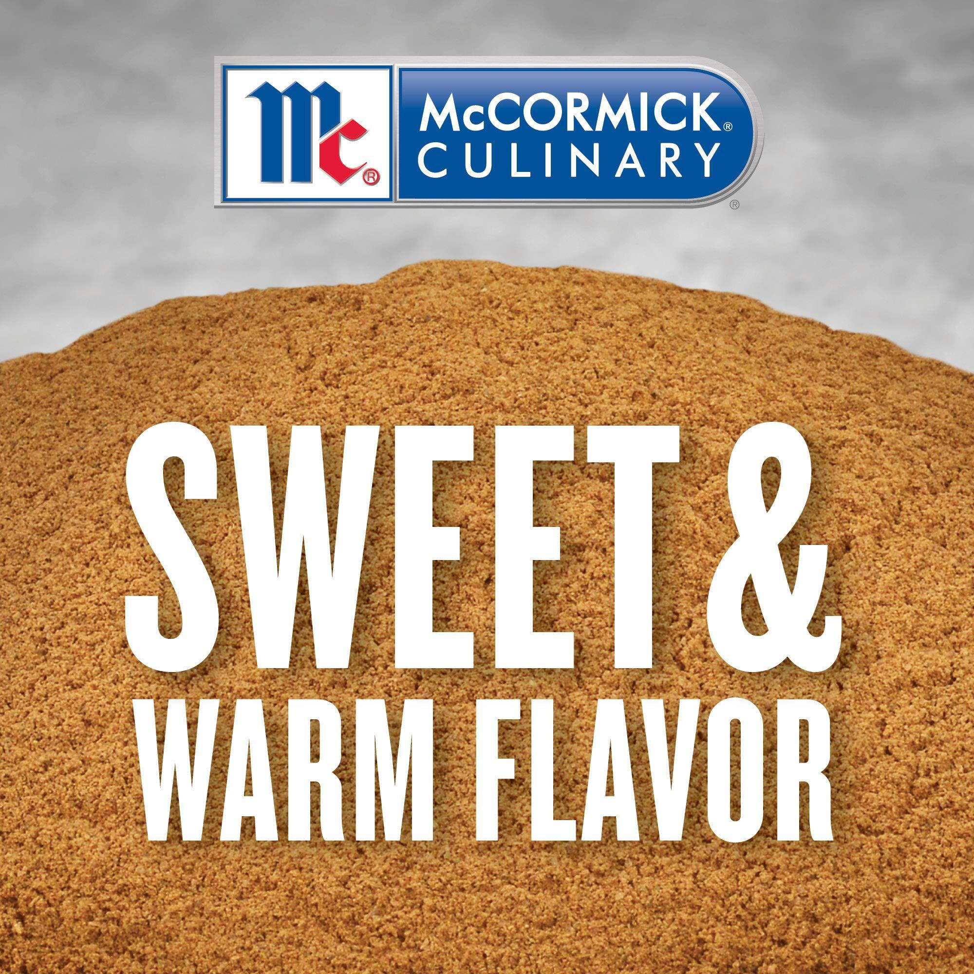 Mccormick Culinary Ground Cinnamon, 18 Oz (Pack Of 6) - Six 18 Ounce Containers Of Pure Ground Cinnamon Powder Perfect For Professional Use And Baking Cakes, Cookies, Pies, Custards, And Puddings
