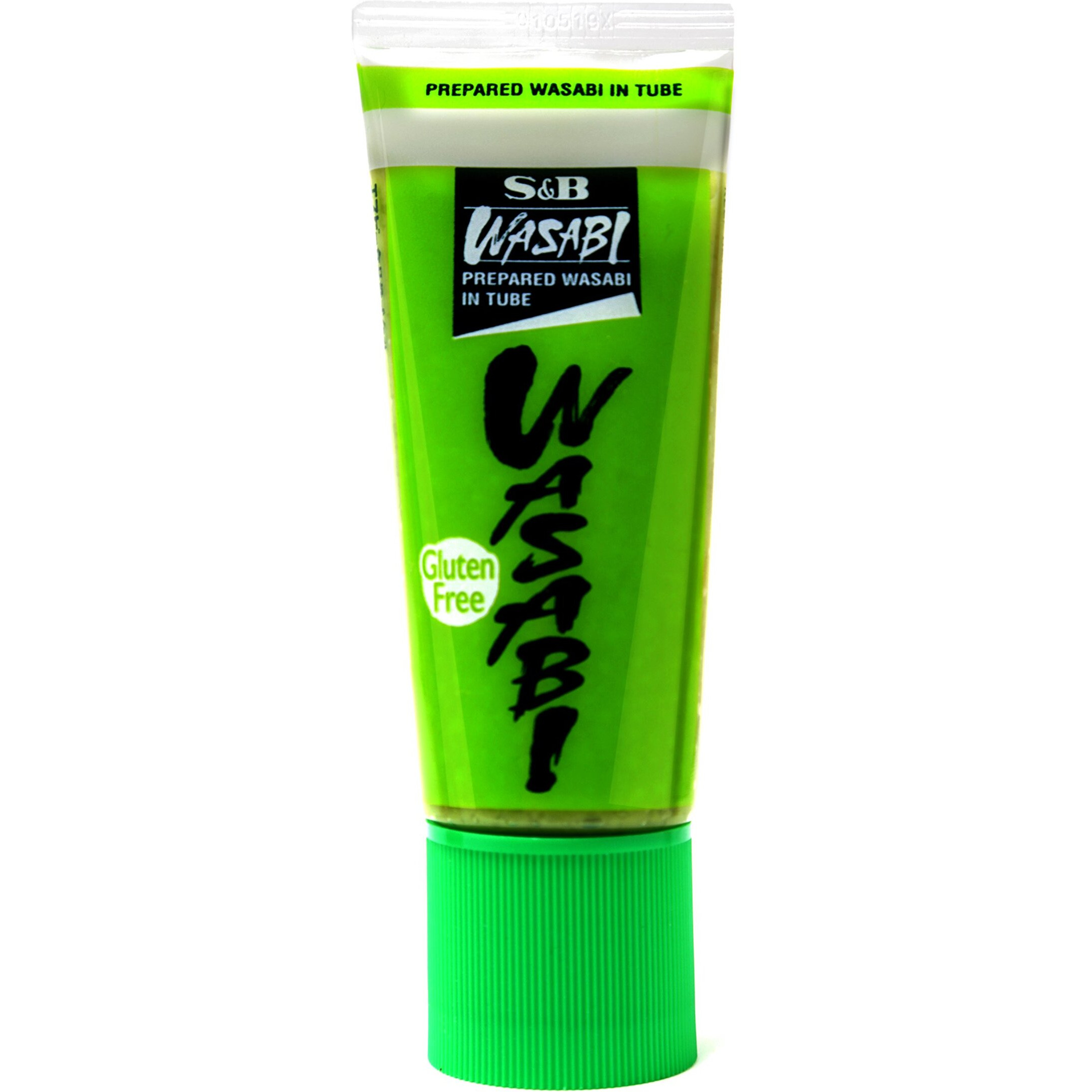 Prepared Wasabi In Tube, Family Size, 3.17 Oz (90 G) Plus Bamboo Chopstick (2 Pack)