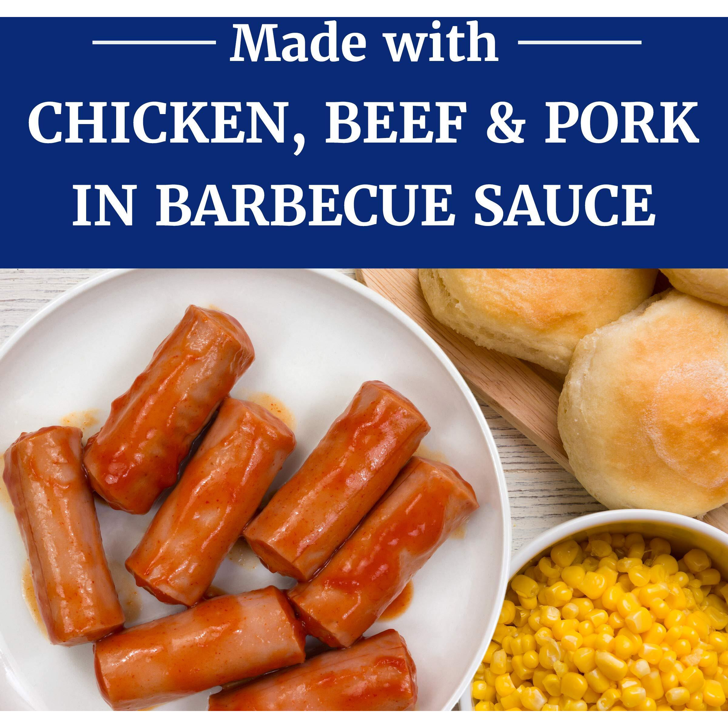 Libby's Vienna Sausages With Barbecue Sauce, Canned Sausage, 4.6 Oz (Pack Of 24)