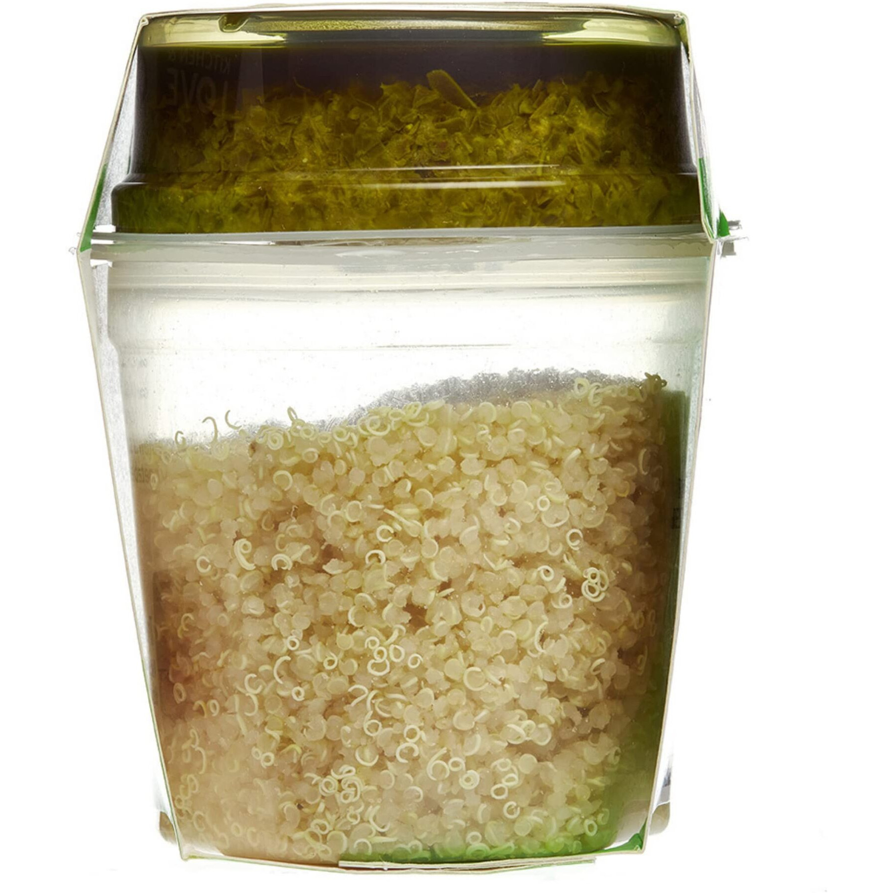 Kitchen & Love Basil Pesto Quinoa Quick Meal 6-Pack | Gluten-Free, Ready-To-Eat, No Refrigeration Required