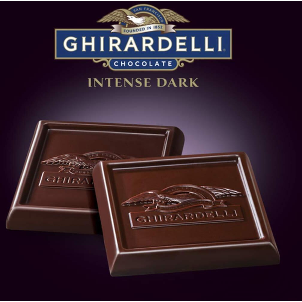 Ghirardelli Intense Dark 72% Cacao Twilight Delight Chocolate Bar, 3.5 Ounce (Pack Of 12)