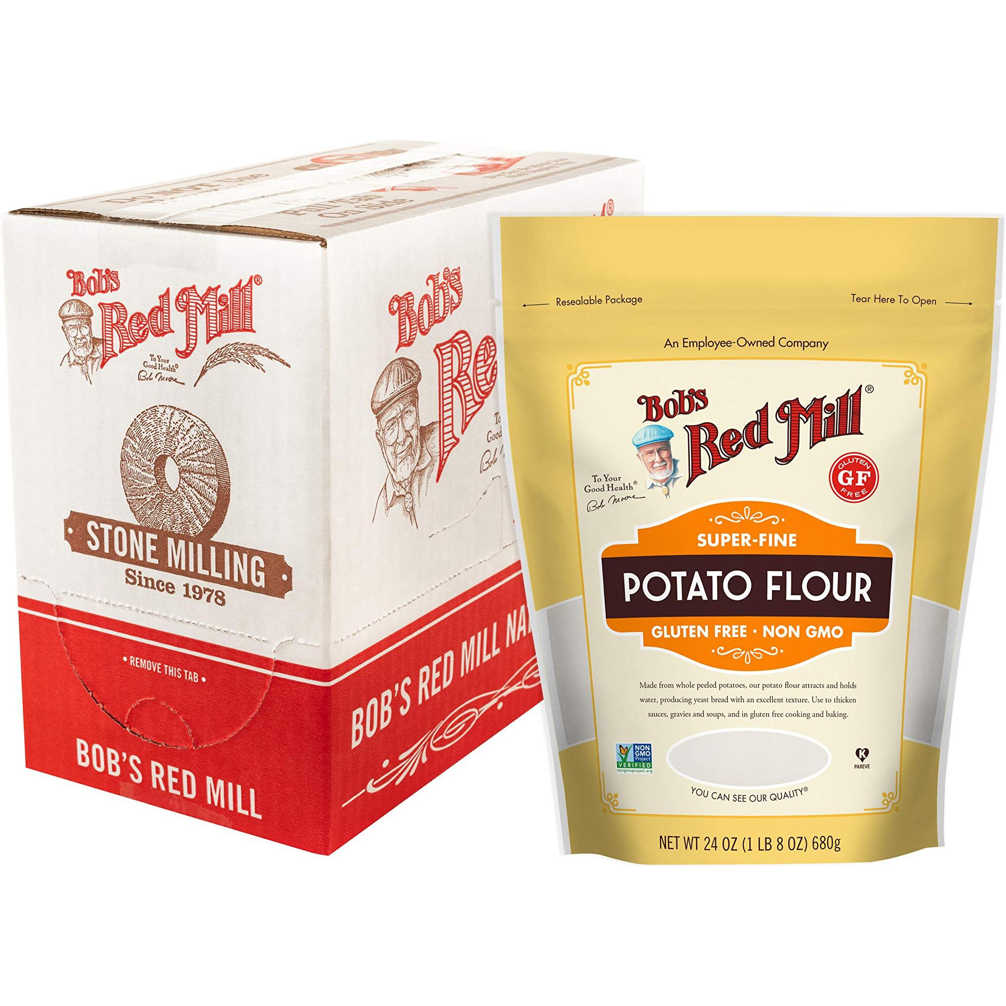Bob's Red Mill Potato Flour, 24-Ounce (Pack Of 4)