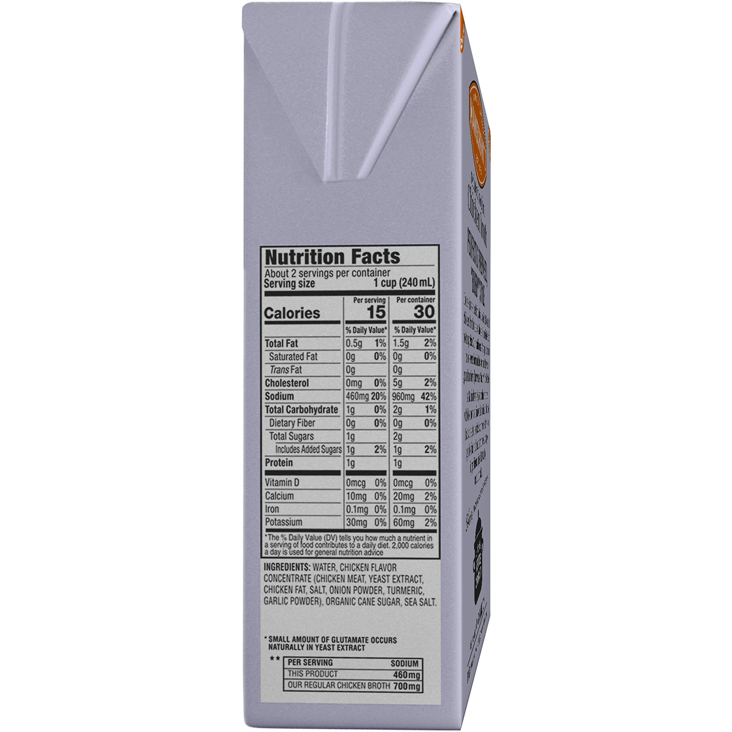 Manischewitz Reduced Sodium Chicken Broth 17Oz (3 Pack), Flavorful, Kettle Cooked, Slowly Simmered, Kosher For Passover