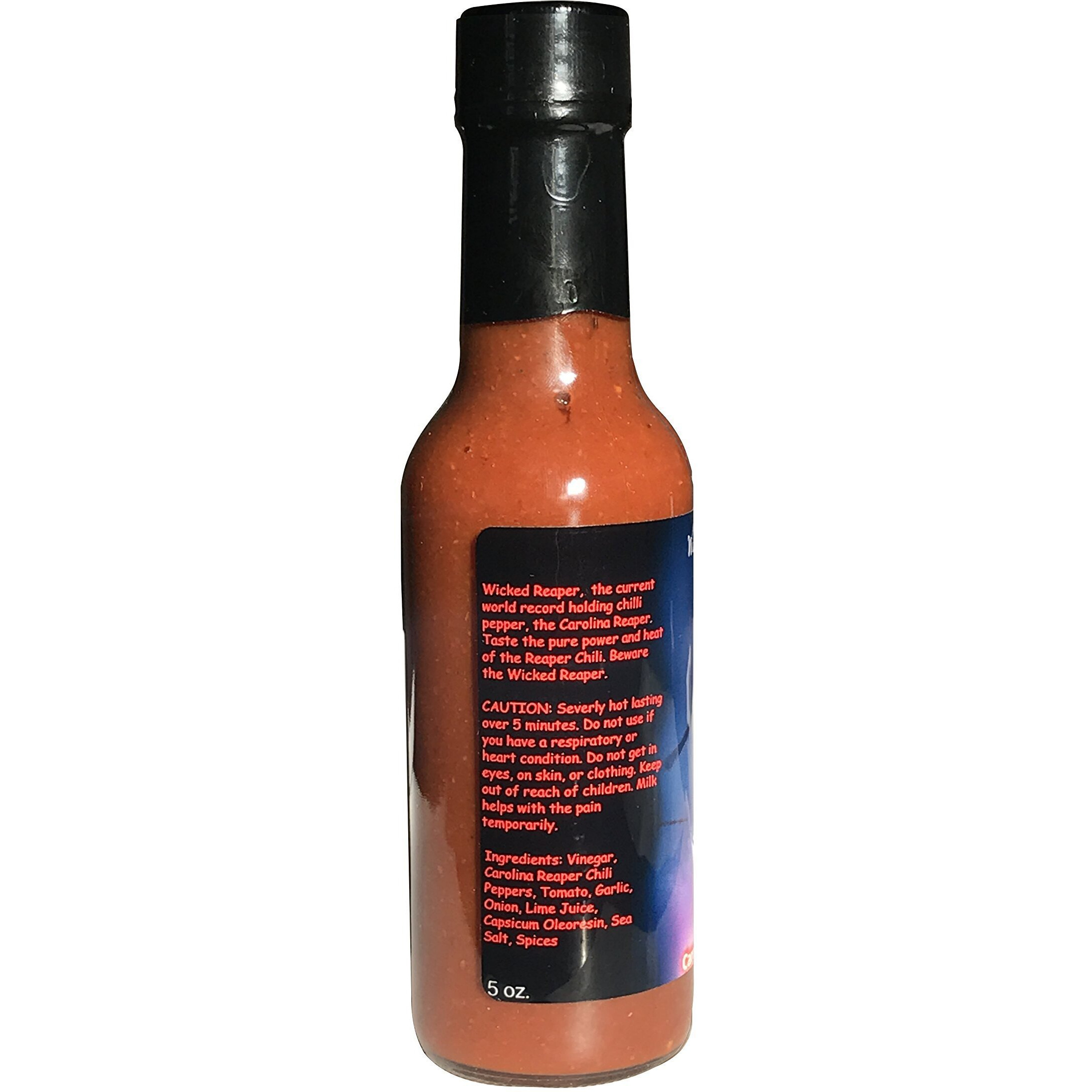 Carolina Reaper Hot Sauce Wicked Reaper World's Hottest Chili Pepper