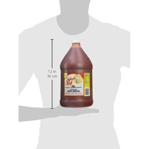 Cajun Chef Louisiana Hot Sauce 1 Gal By Cajun Chef