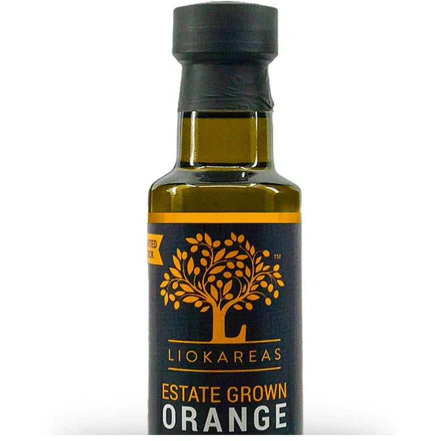 Orange Olive Oil -Greek Extra Virgin Olive Oil Cold Pressed With Oranges - Organic - Gluten Free - Paleo - Keto - Single Sourced - Cold Pressed - First Pressed - No Artificial Flavor - 2024 International Award Winner