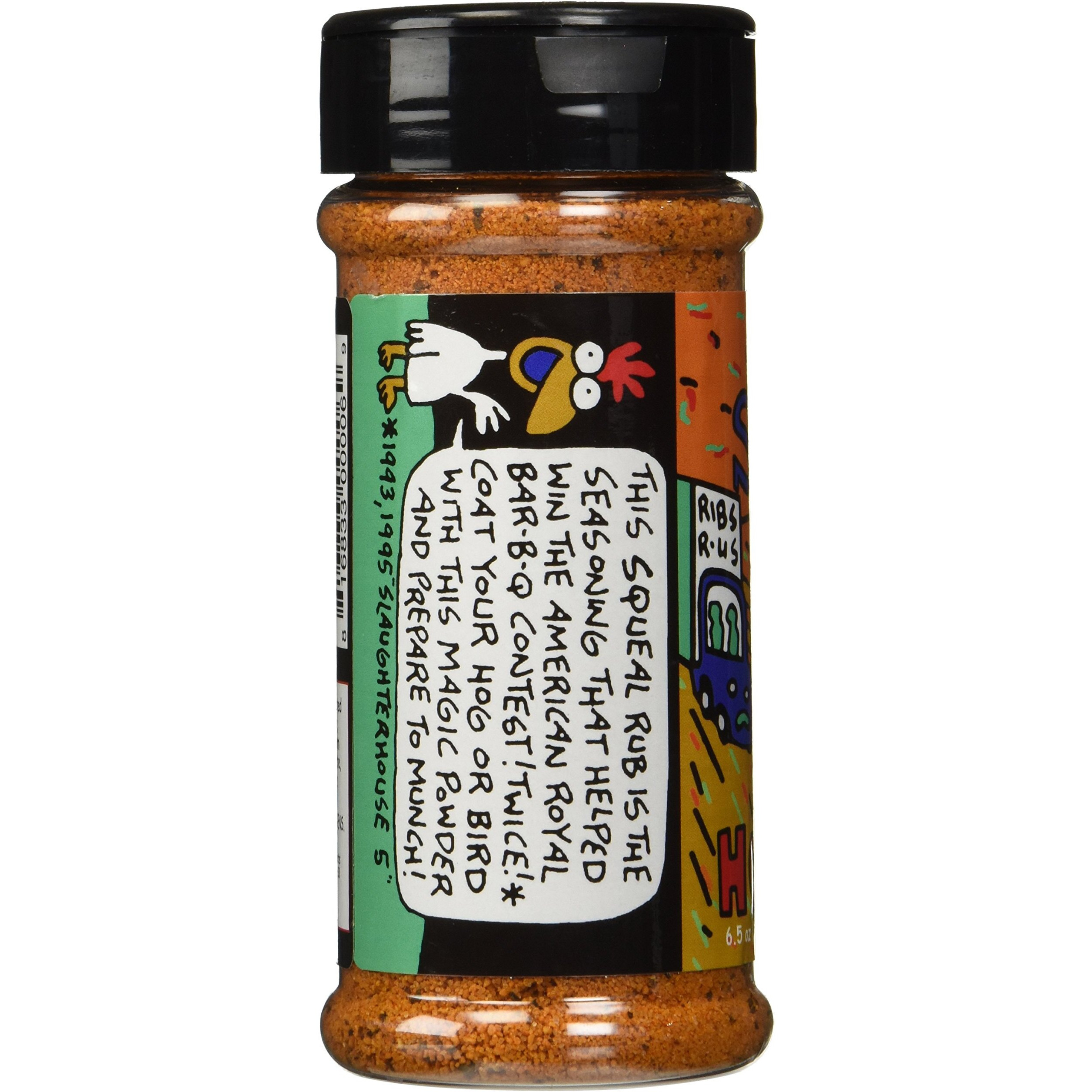Cowtown The Squeal Hog Rub, 6.5 Ounce Shaker Bottle
