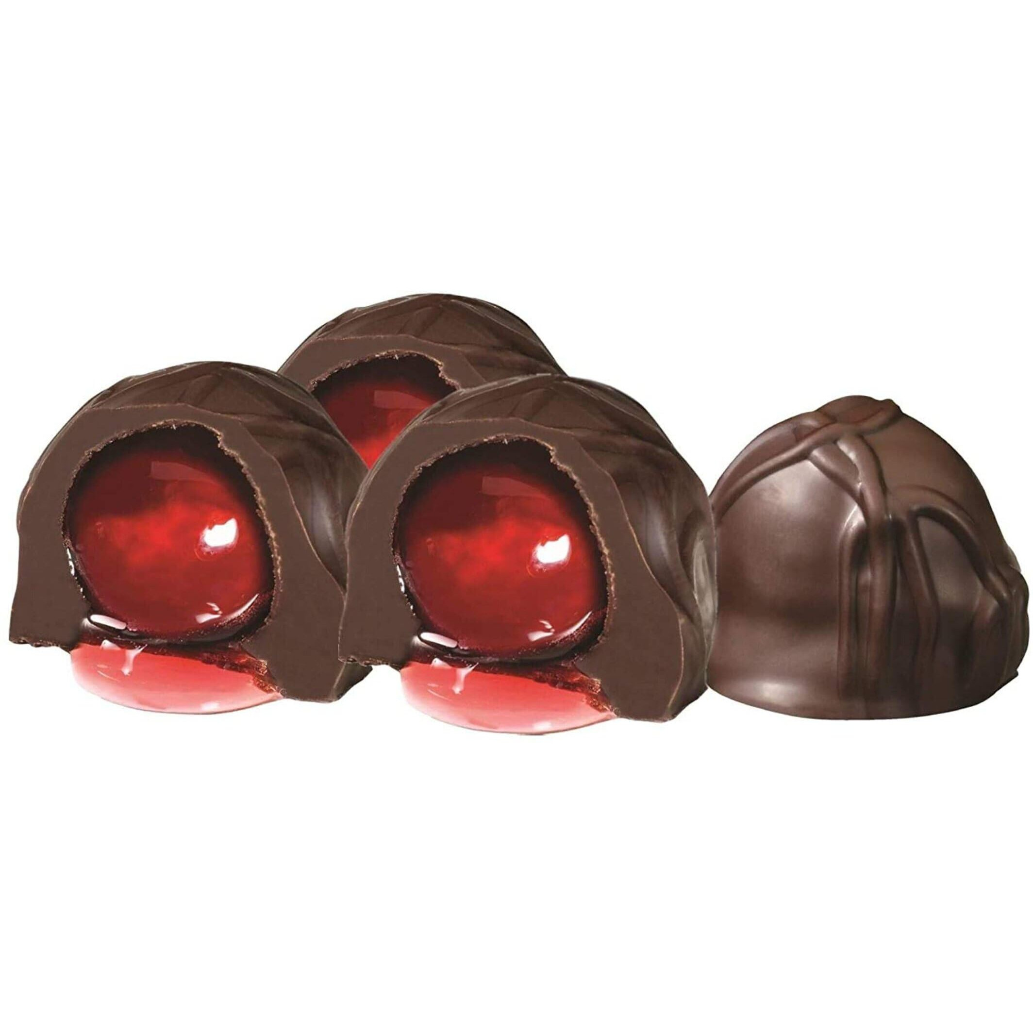 Andy Anand Gourmet Sugar Free Vegan Dark Chocolate Cherry Cordials | Exquisite Taste, You Won'T Believe It's Sugar Free | Elegant Gift Box (48 Pcs)