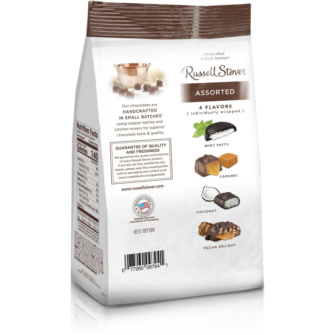 Russell Stover Assorted Mini Chocolates, 6 Oz. Bag
