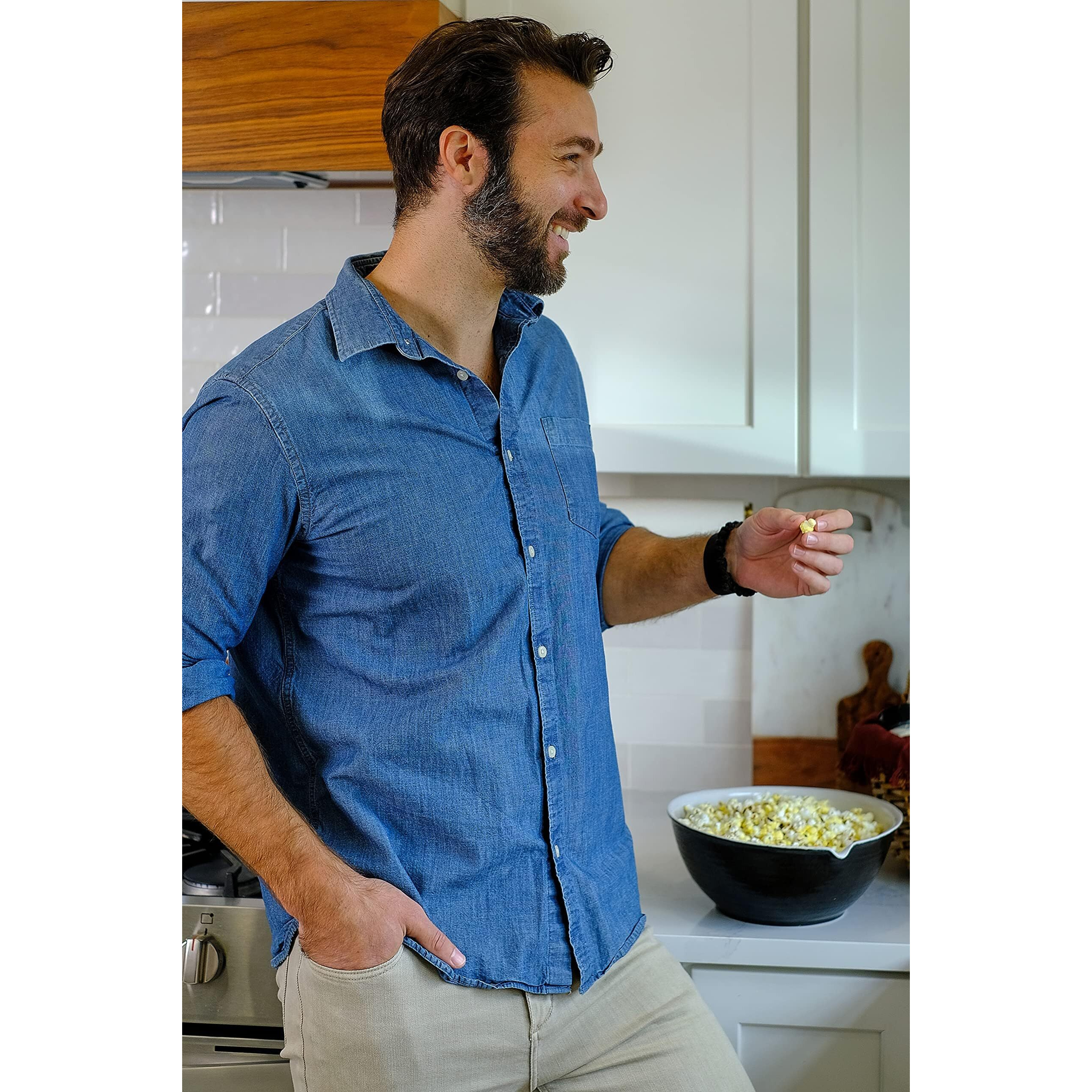 Amish Country Popcorn | 6 Lb Bag | Extra Large Caramel Type Popcorn Kernels | Old Fashioned, Non-Gmo And Gluten Free (Extra Large Caramel - 6 Lb Bag)