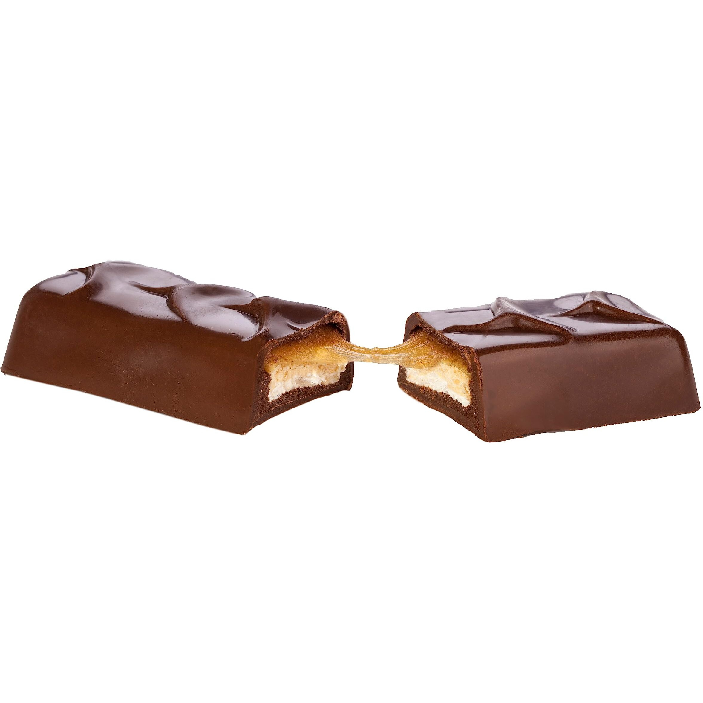 Vegan, Gluten Free, Nut Free | Chocolate Candy Nougat And Caramel Bars (4 Pack) | Dairy Free, Soy Free, Sesame Free | Allergy Friendly Snacks | No Whey Foods