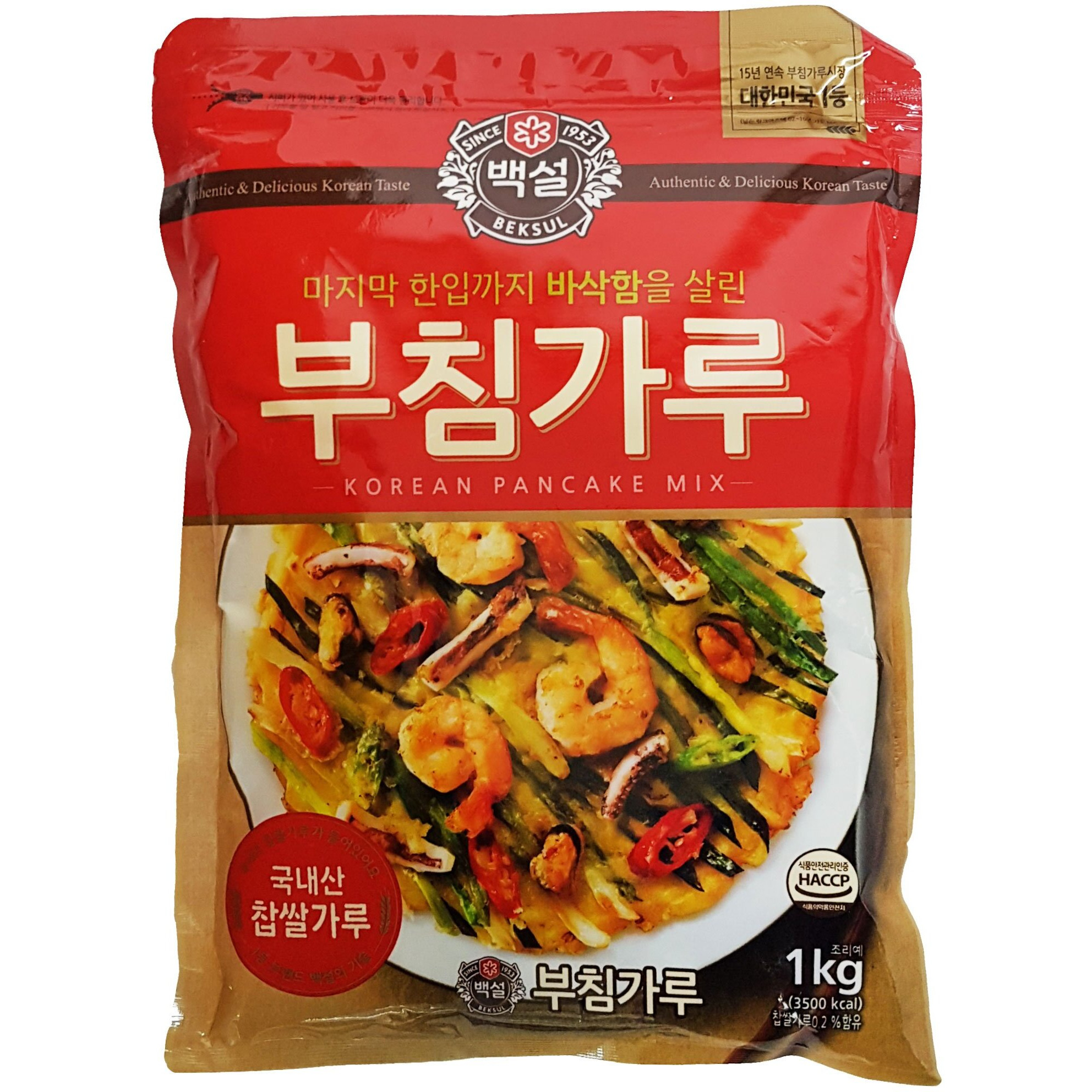 Cj Beksul Frying Mix / Korean Pancake Mix (  / ) (Korean Pancake Mix (2.2 Lb), 1 Pack)