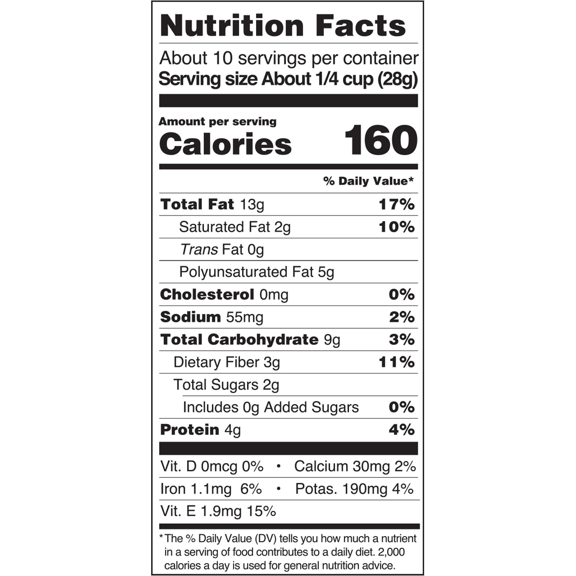 Second Nature Super Omega Smart Mix, Good Source Of Antioxidant Vitamin E, Good Source Of Fiber, No Artificial Colors, Flavors Or Preservatives, Low Sodium, Kosher, Gluten Free & Non-Gmo, 10 Ounce (Pack Of 6)
