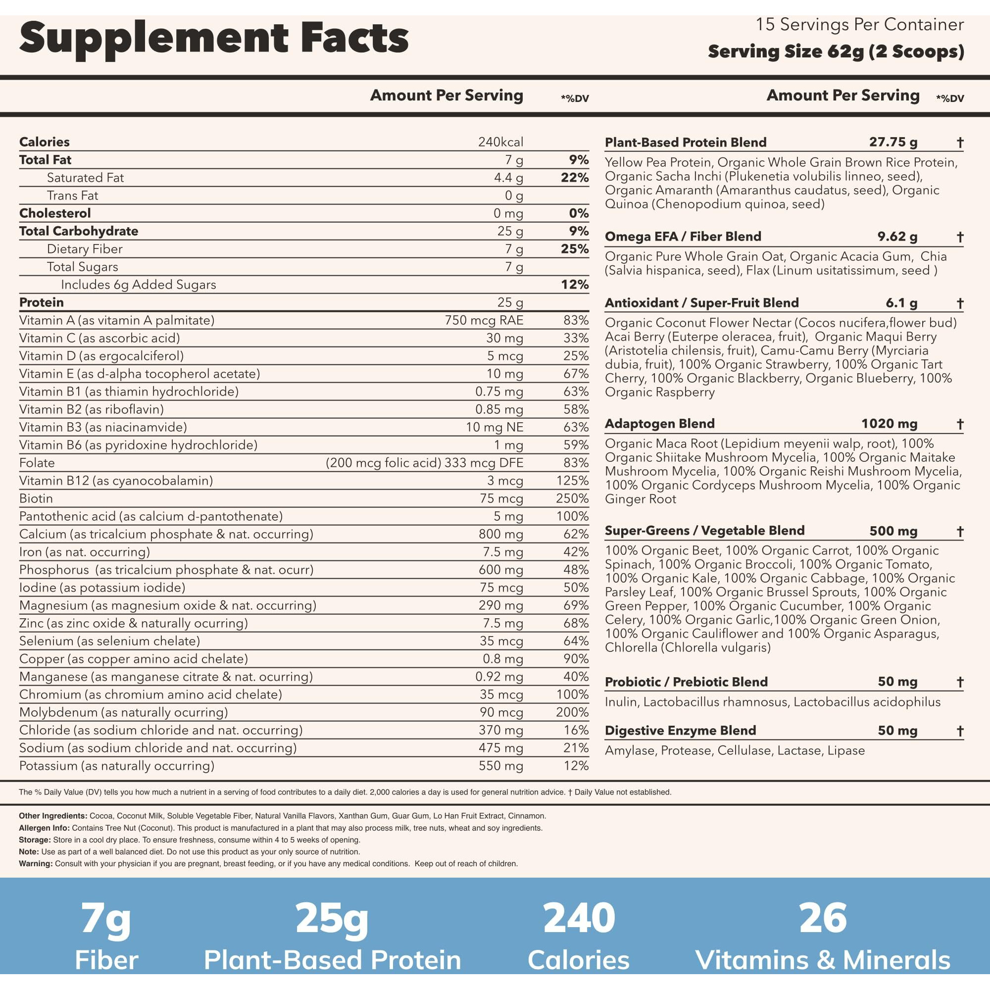 Ka'Chava Shakes - Vanilla (Vanilla)