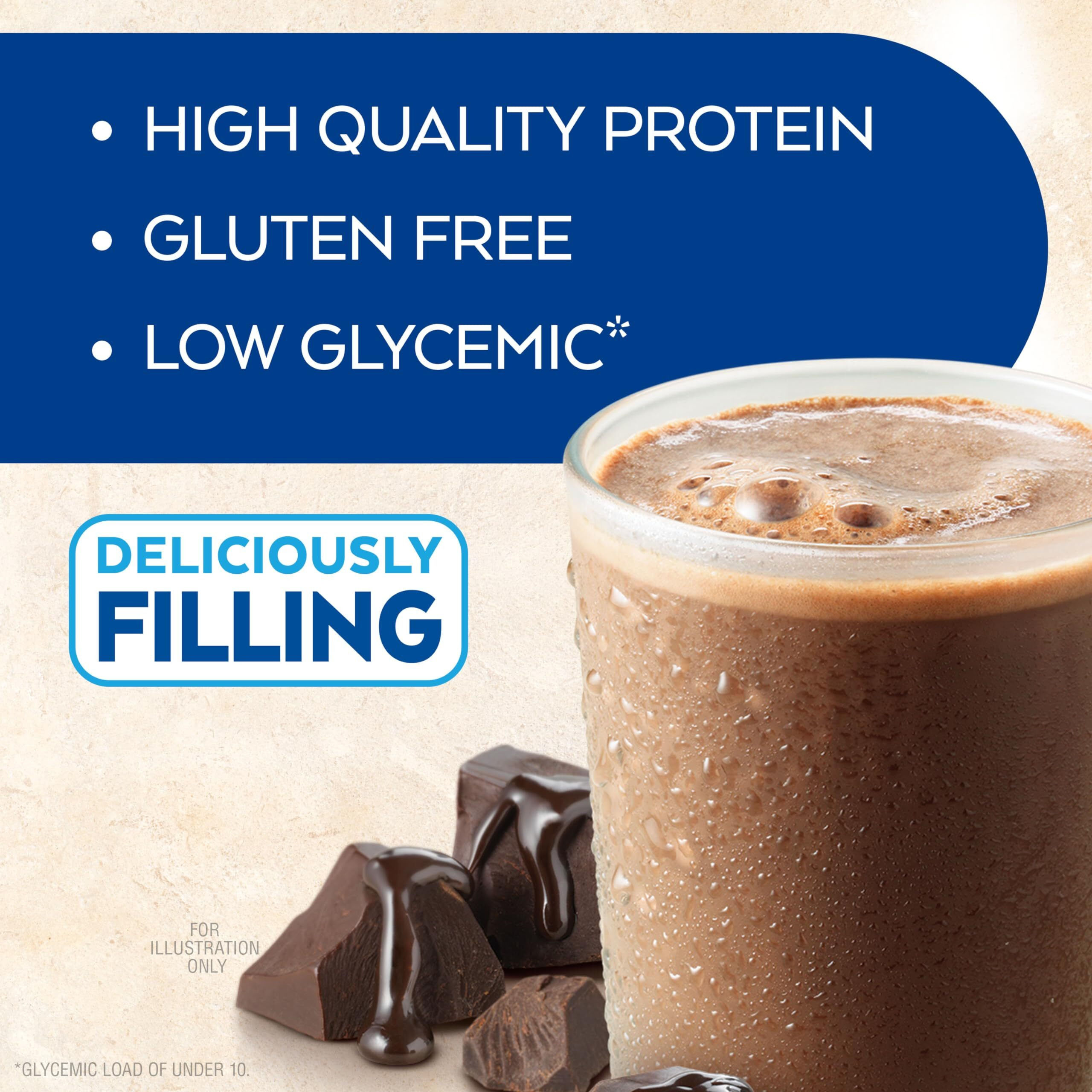 Atkins Dark Chocolate Royale Protein Shake, 15G Protein, Low Glycemic, 2G Net Carb, 1G Sugar, Keto Friendly, 12 Count